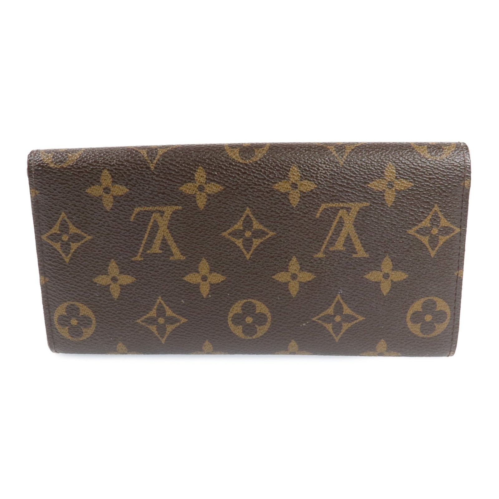 LOUIS VUITTON Monogram Emilie Long Wallet金扣長錢包