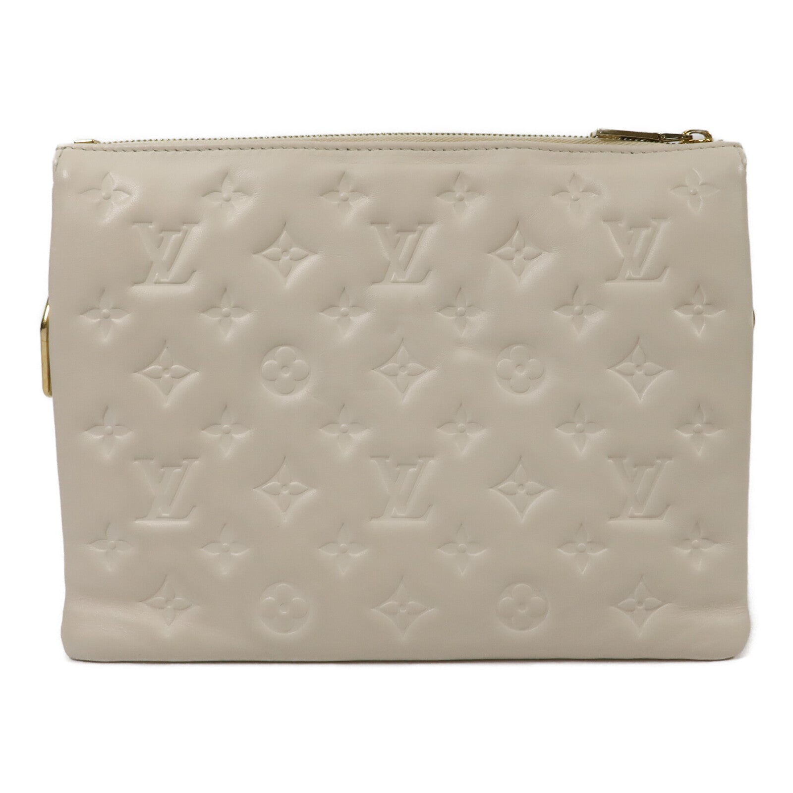 LOUIS VUITTON Monogram Embossed Coussin PM鏈帶肩背袋