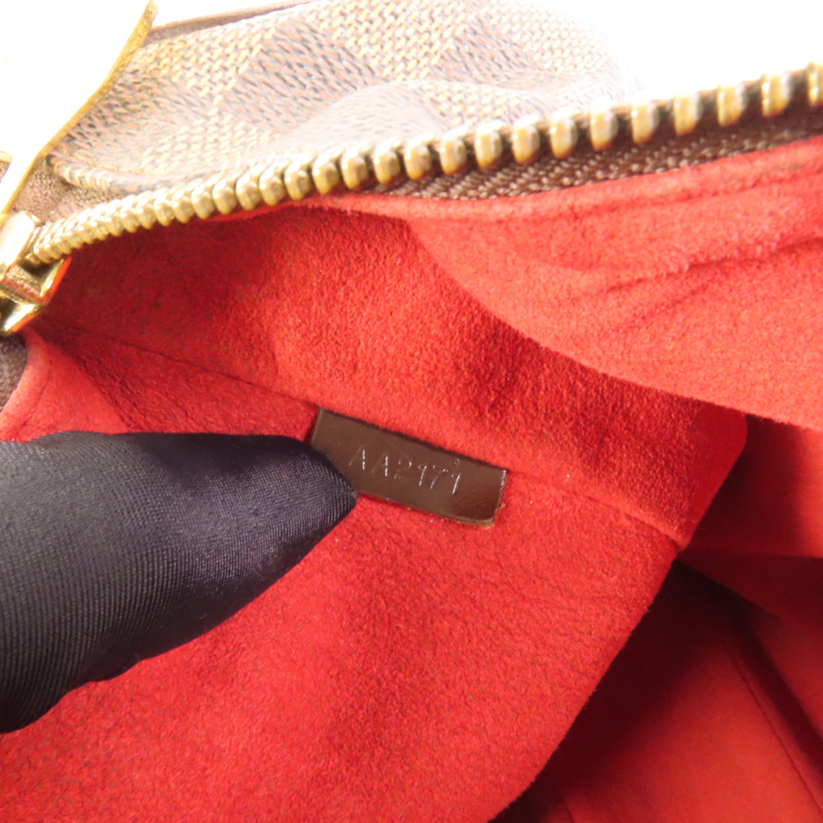 LOUIS VUITTON 【激減優惠】Damier Evora MM金扣手挽肩背兩用袋