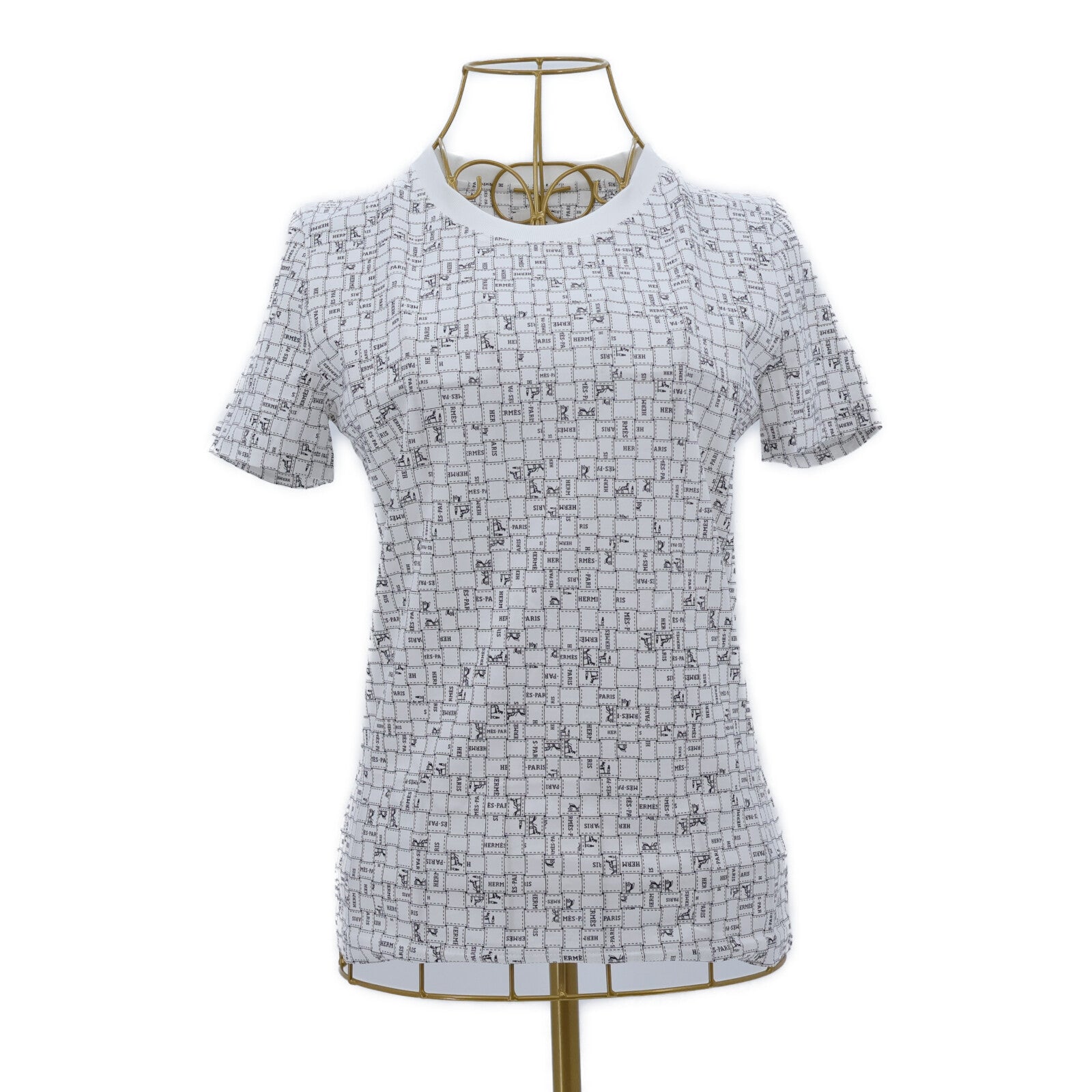 HERMES Bolduc au Carre T-shirt上衣
