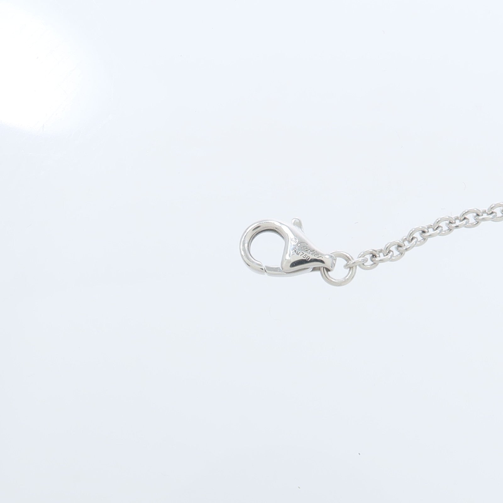 CARTIER 18K白金Baby Love Bracelet手鏈