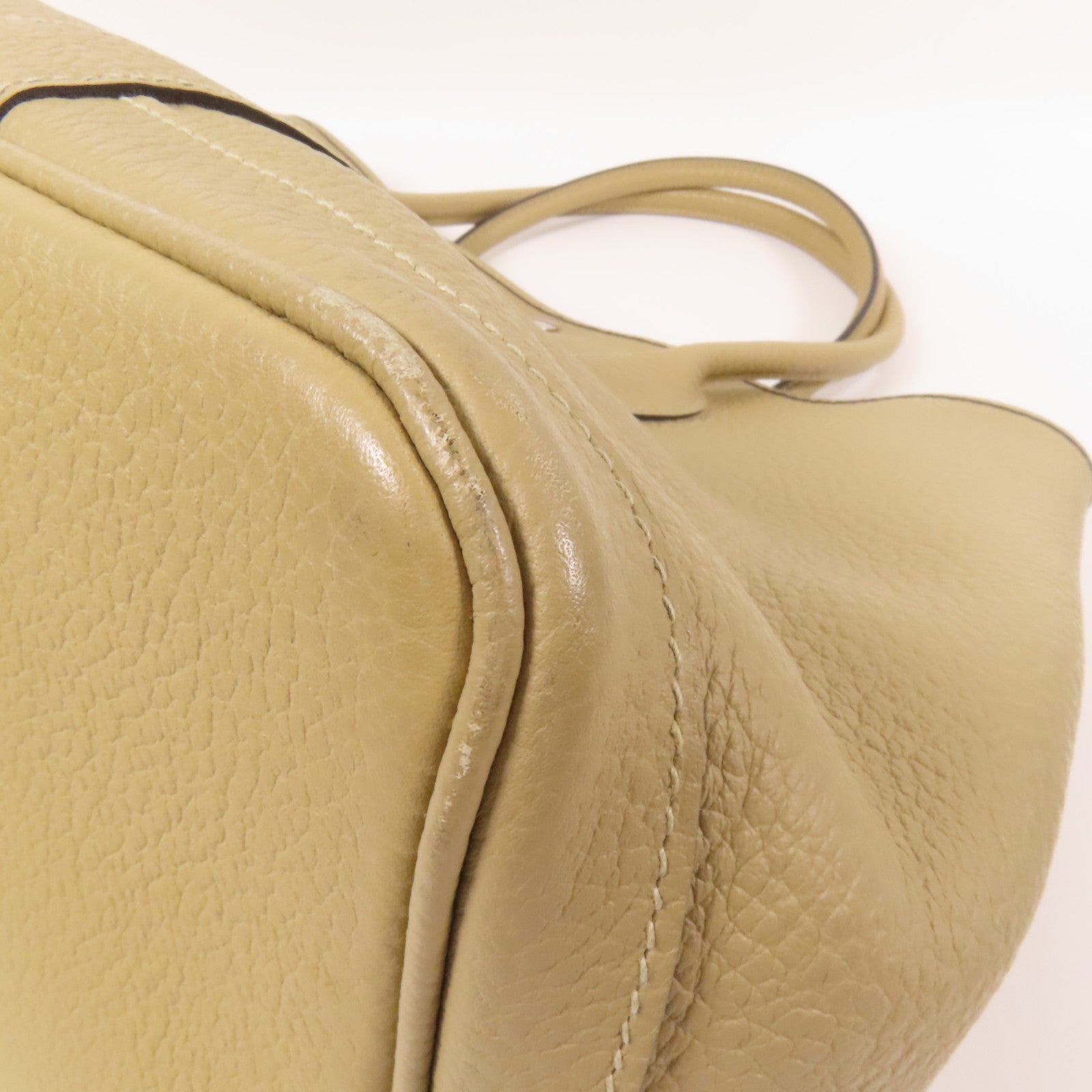 HERMES Negonda皮革Garden Party PM銀扣手挽袋Trench