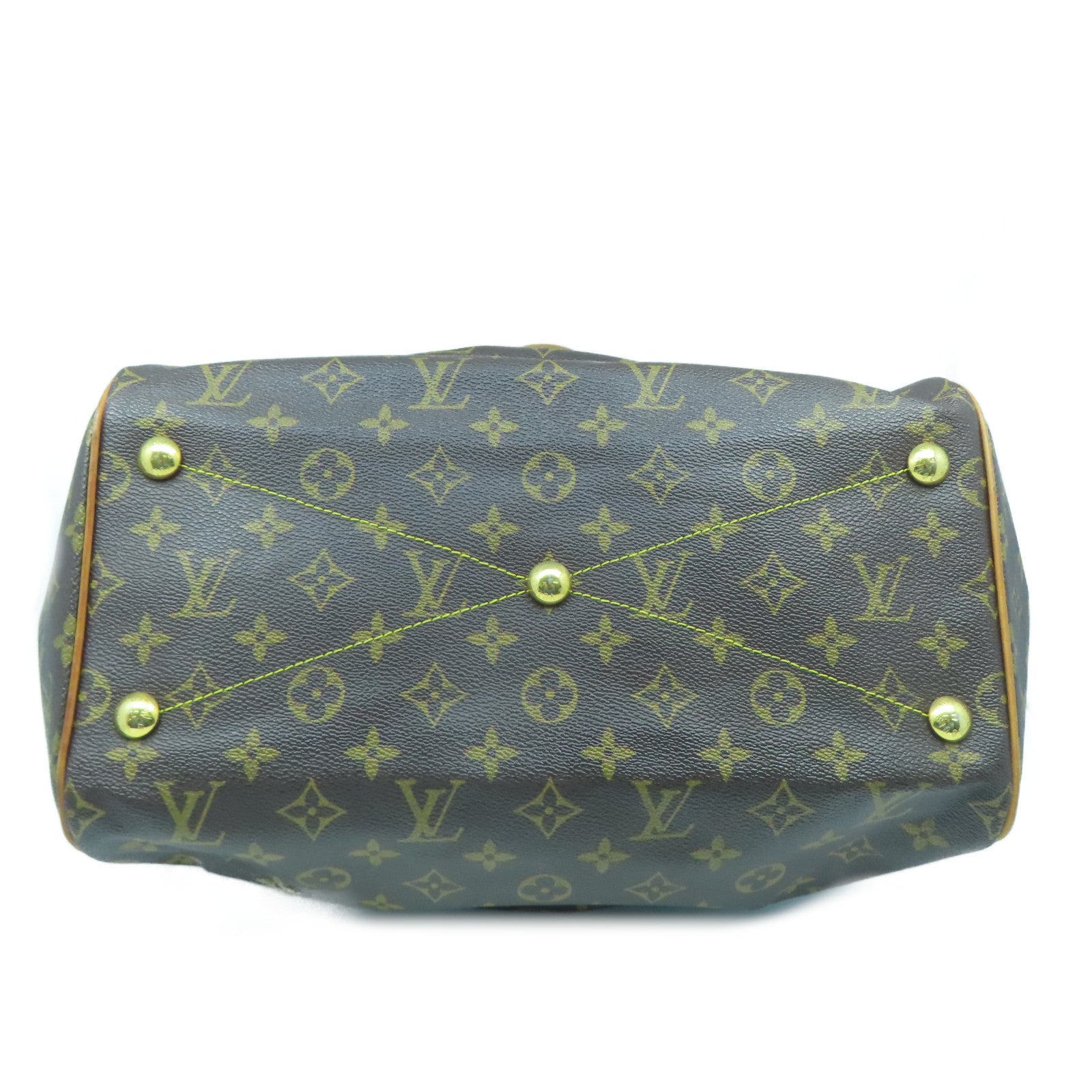 LOUIS VUITTON **【激減優惠】Monogram Tivoli GM金扣肩背袋啡色