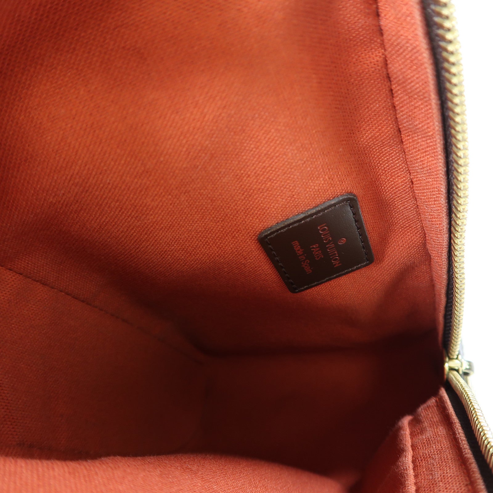 LOUIS VUITTON 【激減優惠】Damier Ebene Geronimos金扣腰包啡色