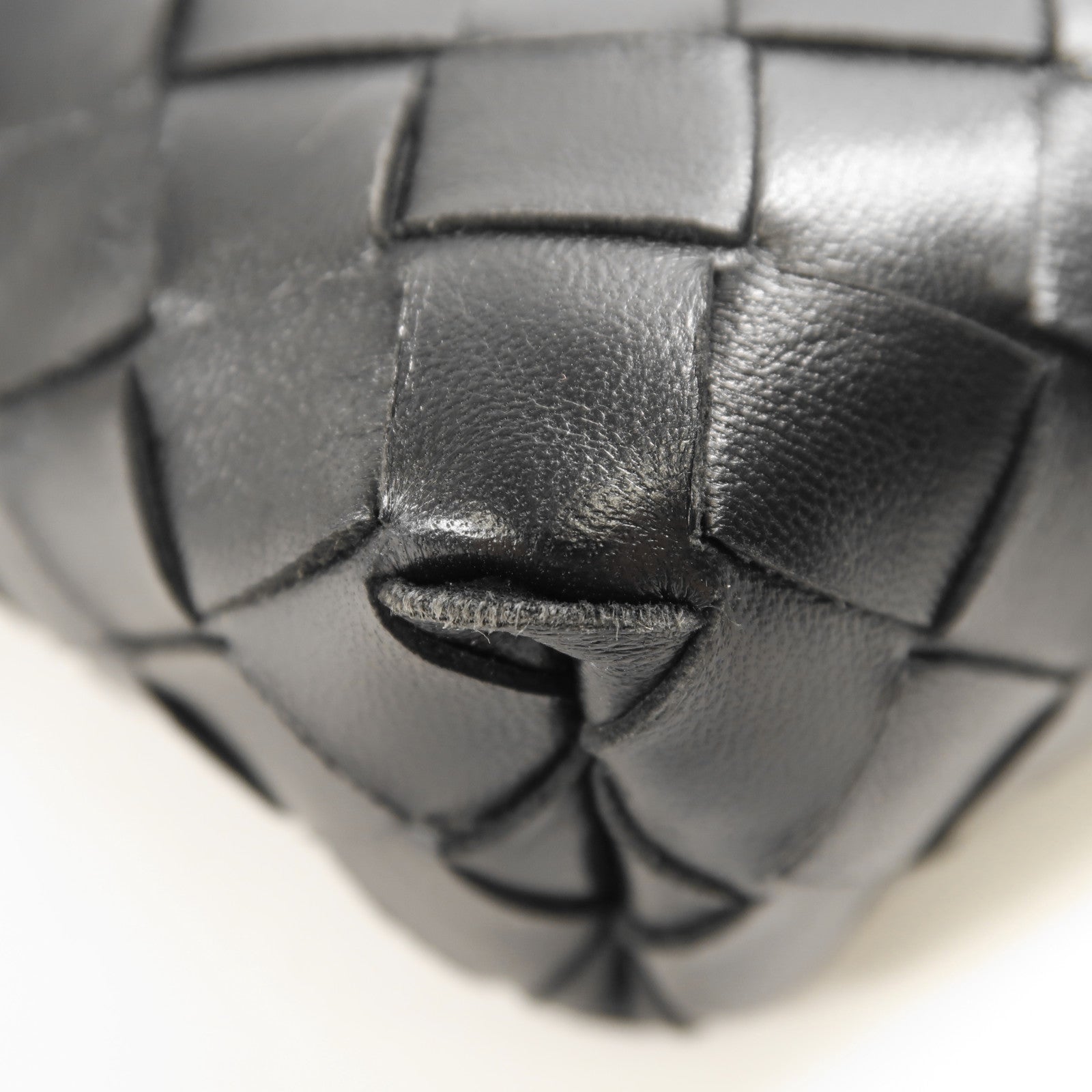 BOTTEGA VENETA 【激減優惠】牛皮皮革Shoulder Bag銀扣肩背袋