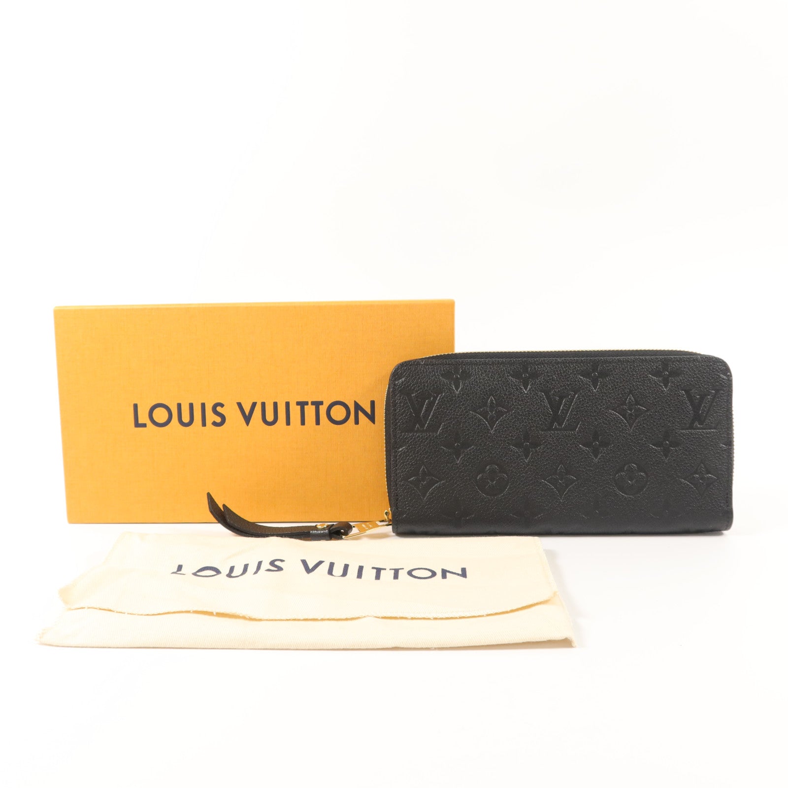 LOUIS VUITTON Monogram Empreinte Zippy Long Wallet長錢包
