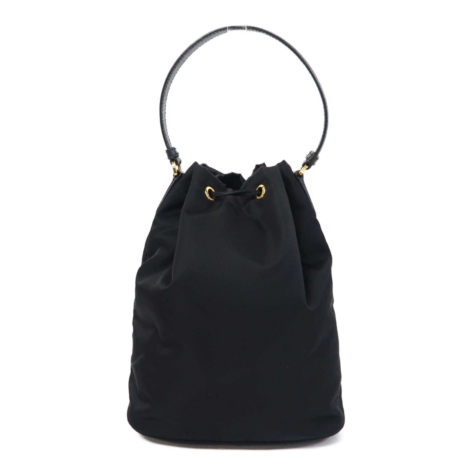 PRADA 尼龍2 Way Shoulder Bag金扣手挽肩背兩用袋黑色