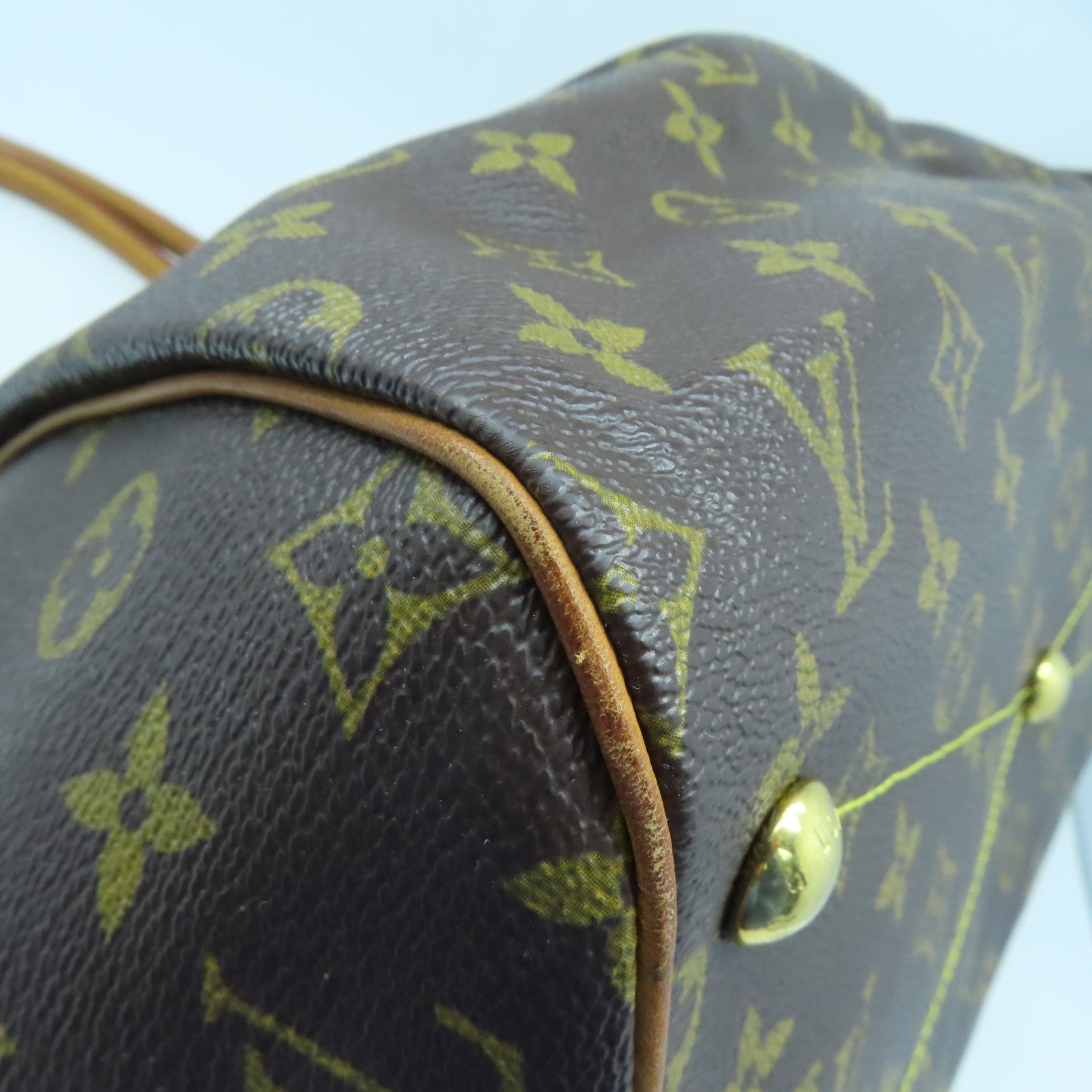 LOUIS VUITTON **【激減優惠】Monogram Tivoli GM金扣肩背袋啡色