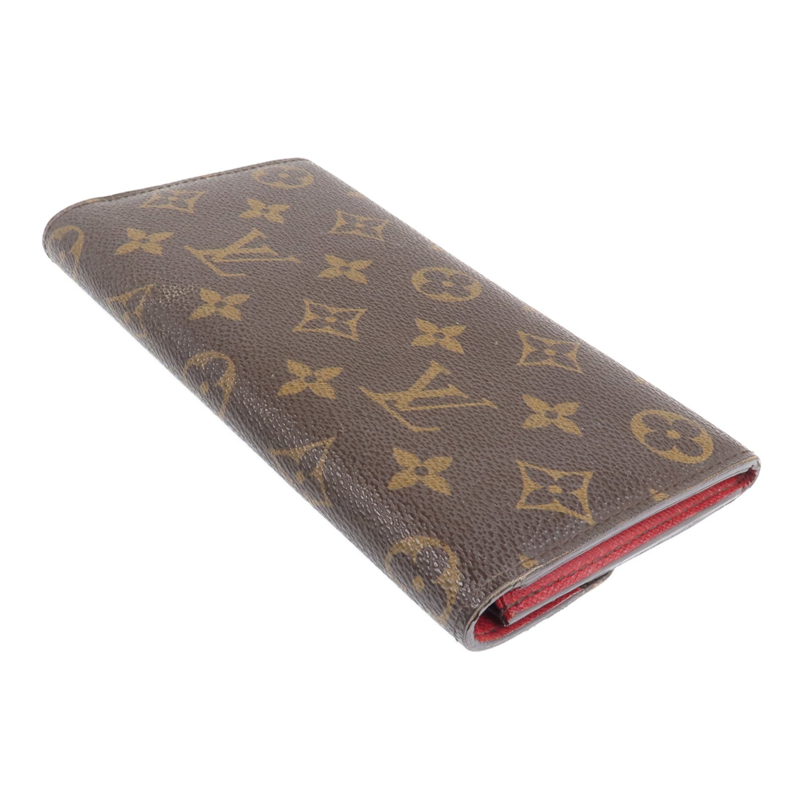 LOUIS VUITTON Monogram Emilie Long Wallet金扣長錢包