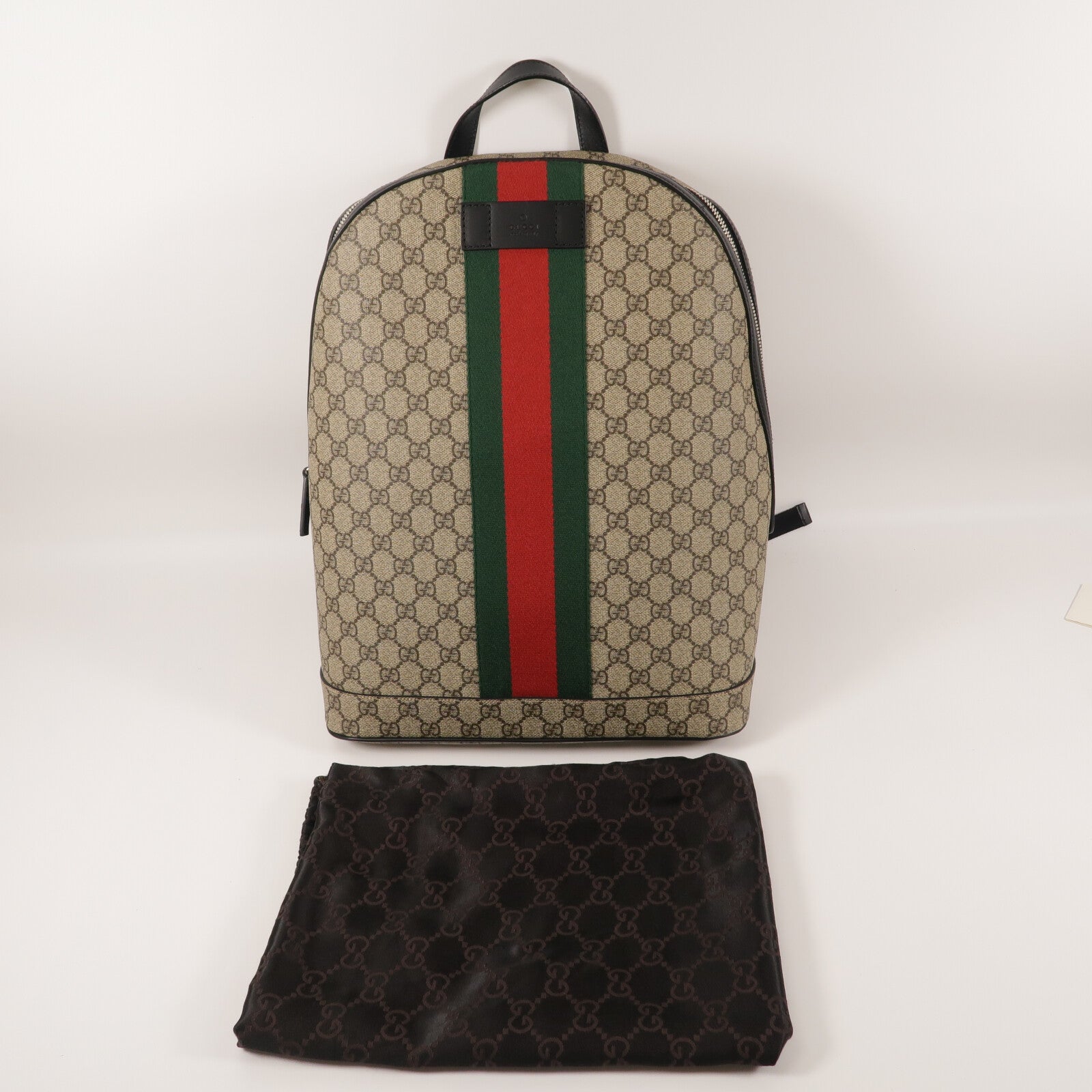 GUCCI 塗層帆布GG Supreme Backpack背包