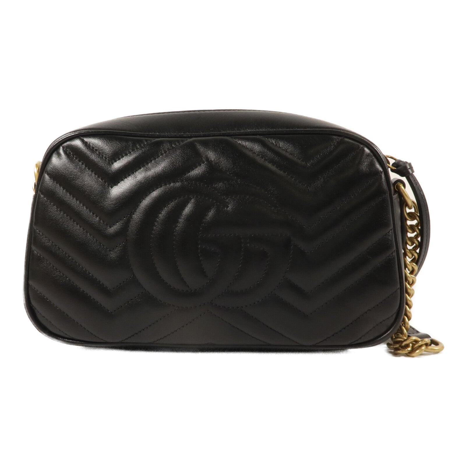 GUCCI 牛皮皮革GG Marmont Small肩背袋