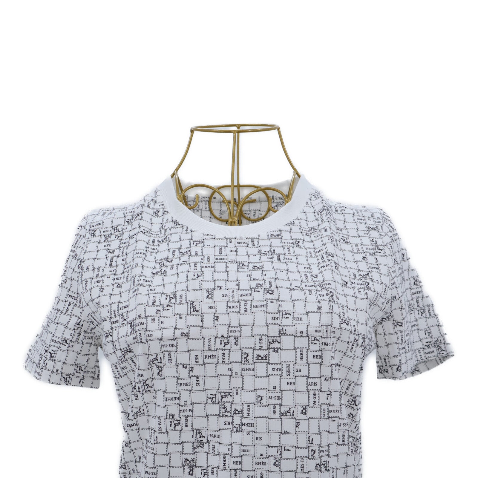 HERMES Bolduc au Carre T-shirt上衣