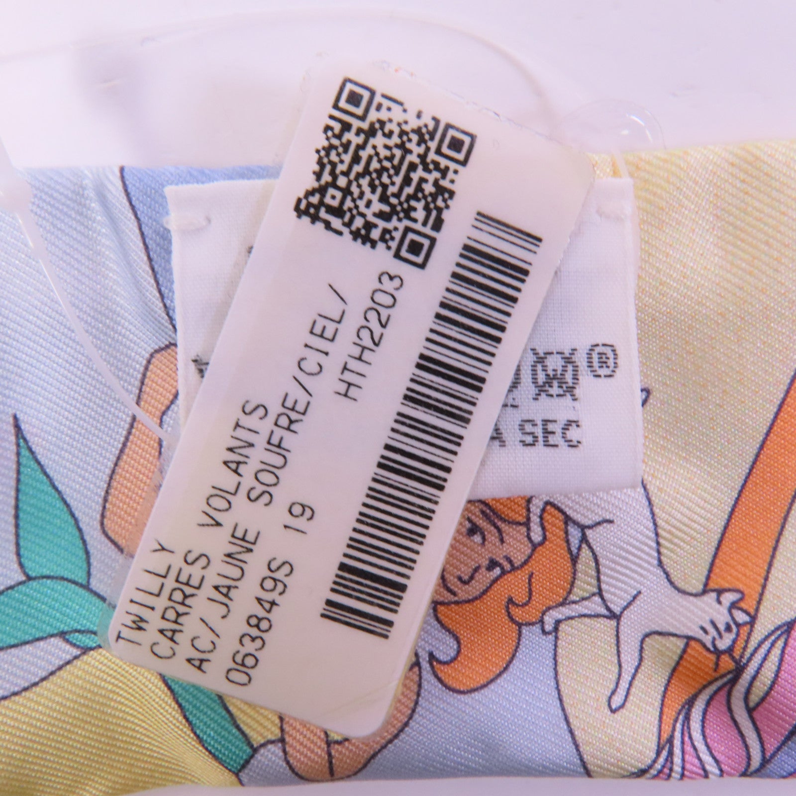 HERMES 絲質Twilly絲巾