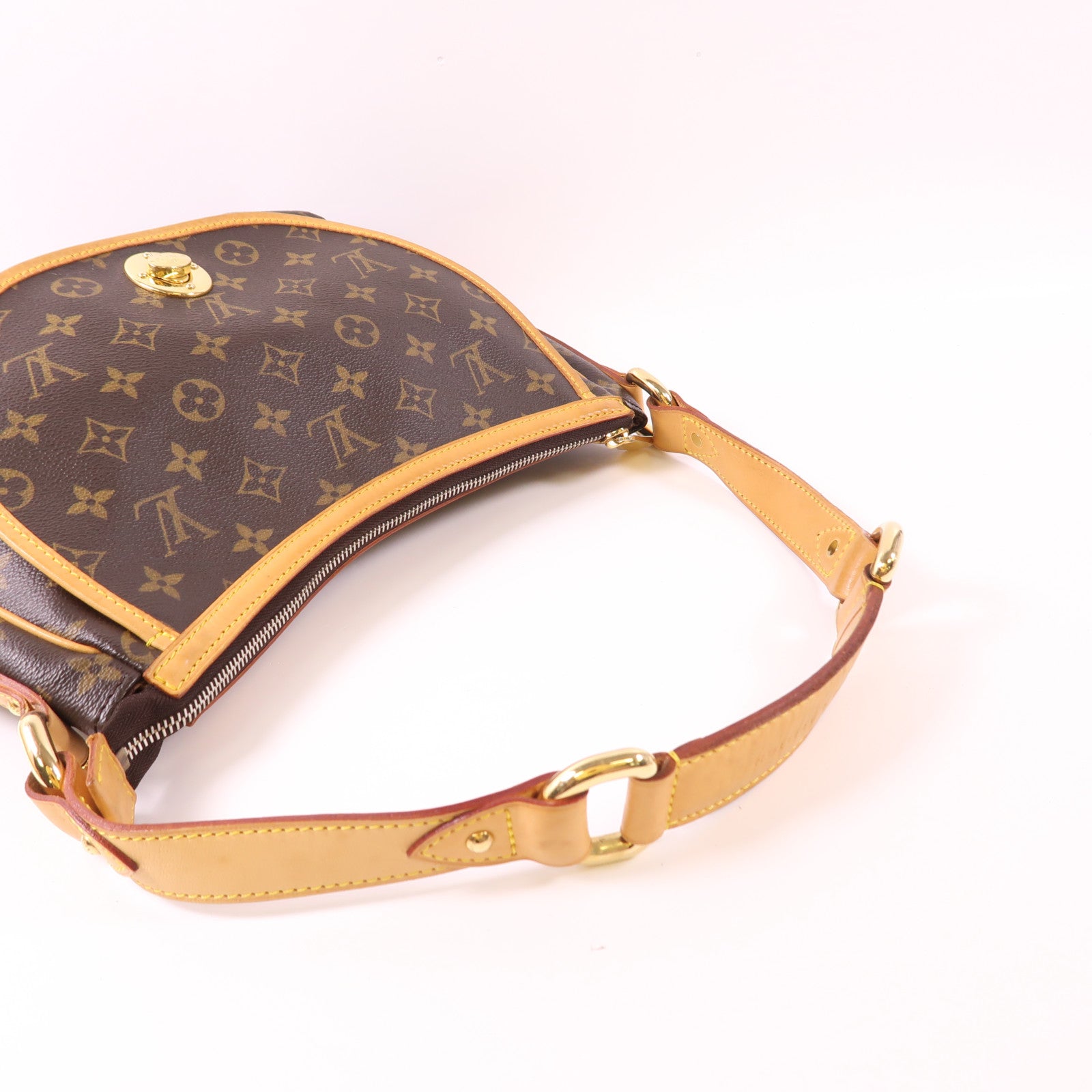 LOUIS VUITTON Monogram Tulum GM金扣肩背袋
