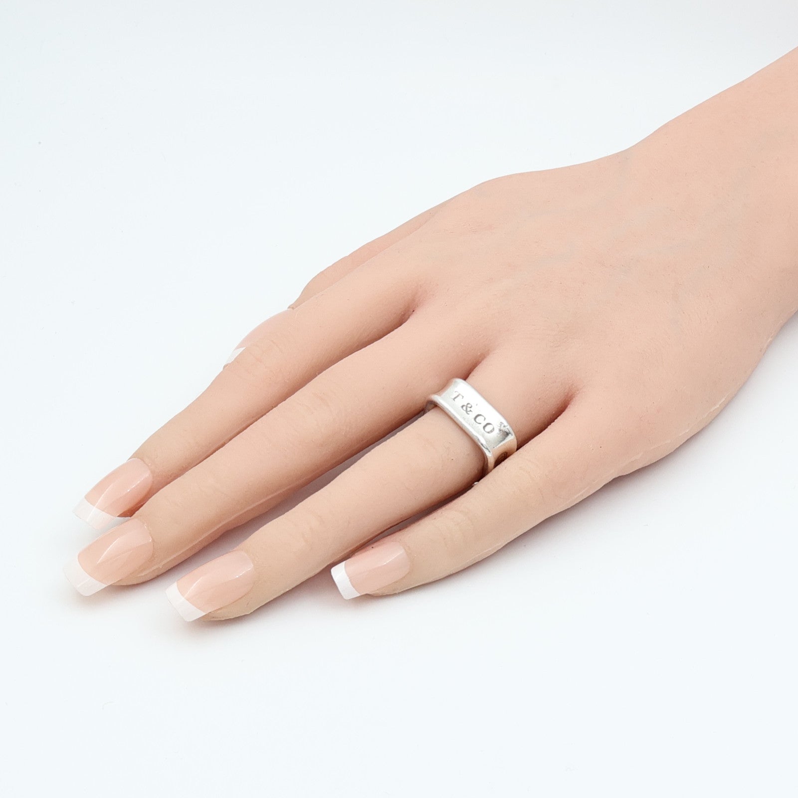 TIFFANY＆CO 925純銀Ring戒指US#4.25