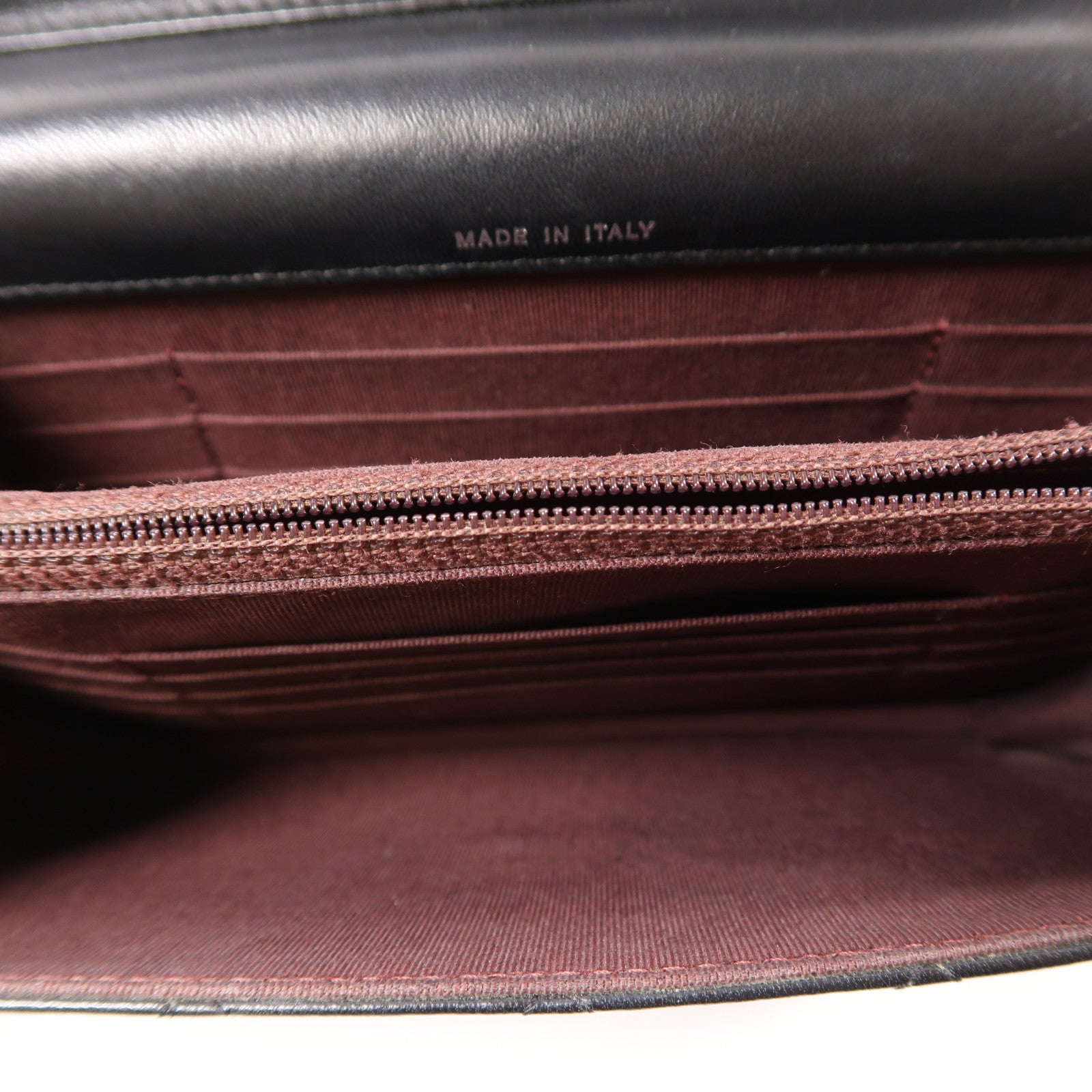 CHANEL 牛皮皮革Chain Shoulder銀扣肩背袋