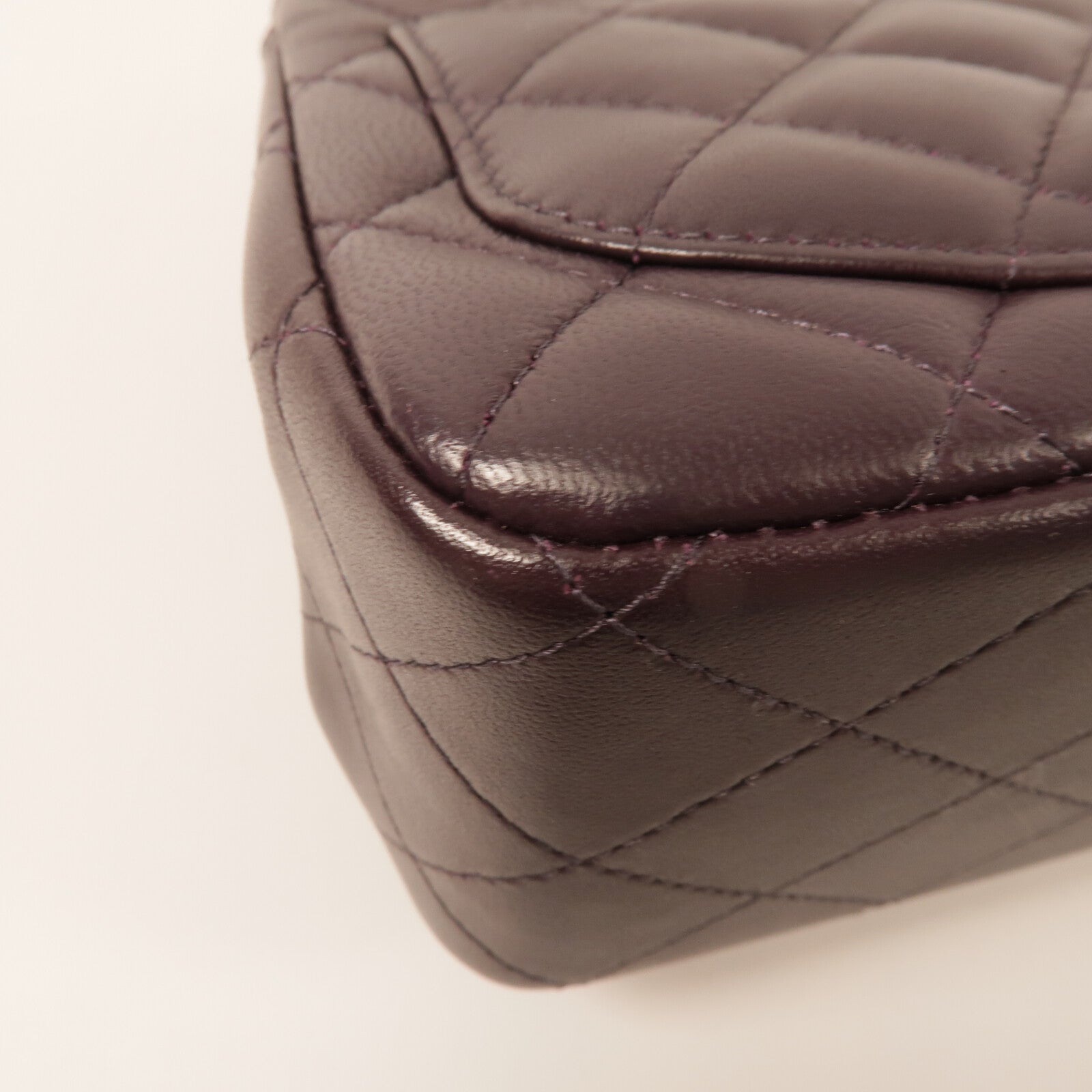 CHANEL 羊皮皮革Mini Classic 17鏈帶肩背袋