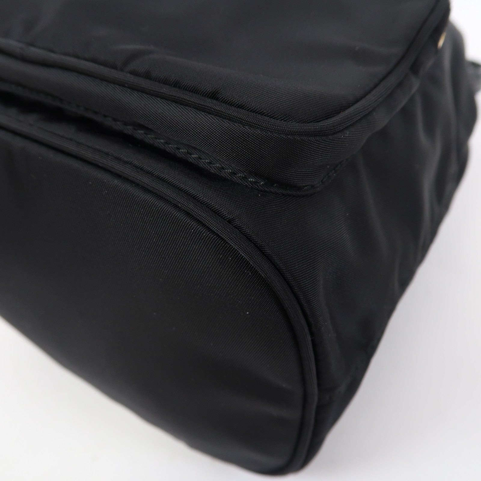 PRADA 尼龍2 Way Shoulder Bag金扣手挽肩背兩用袋黑色