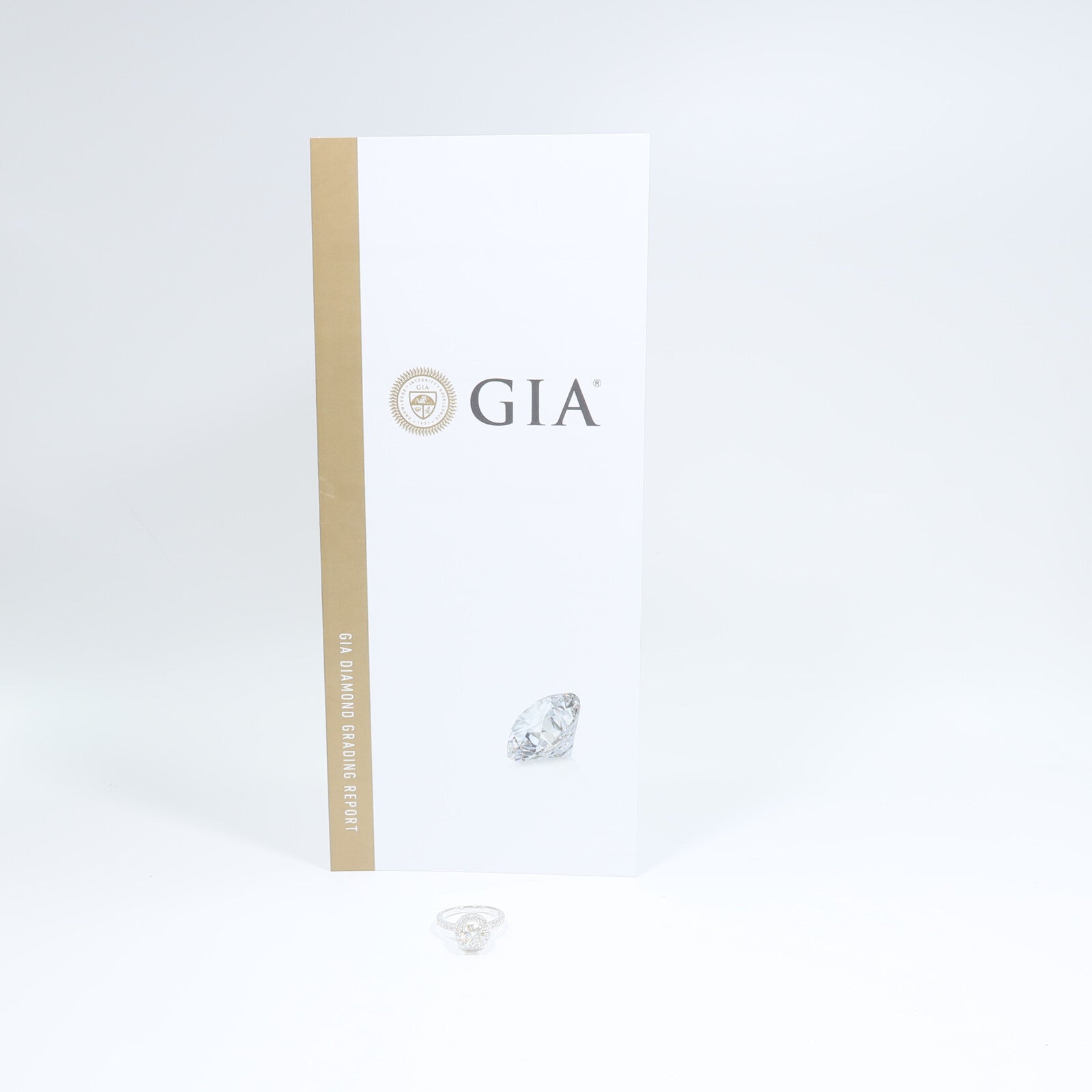JEWELRY 18K白金Diamond Ring鑽石戒指
