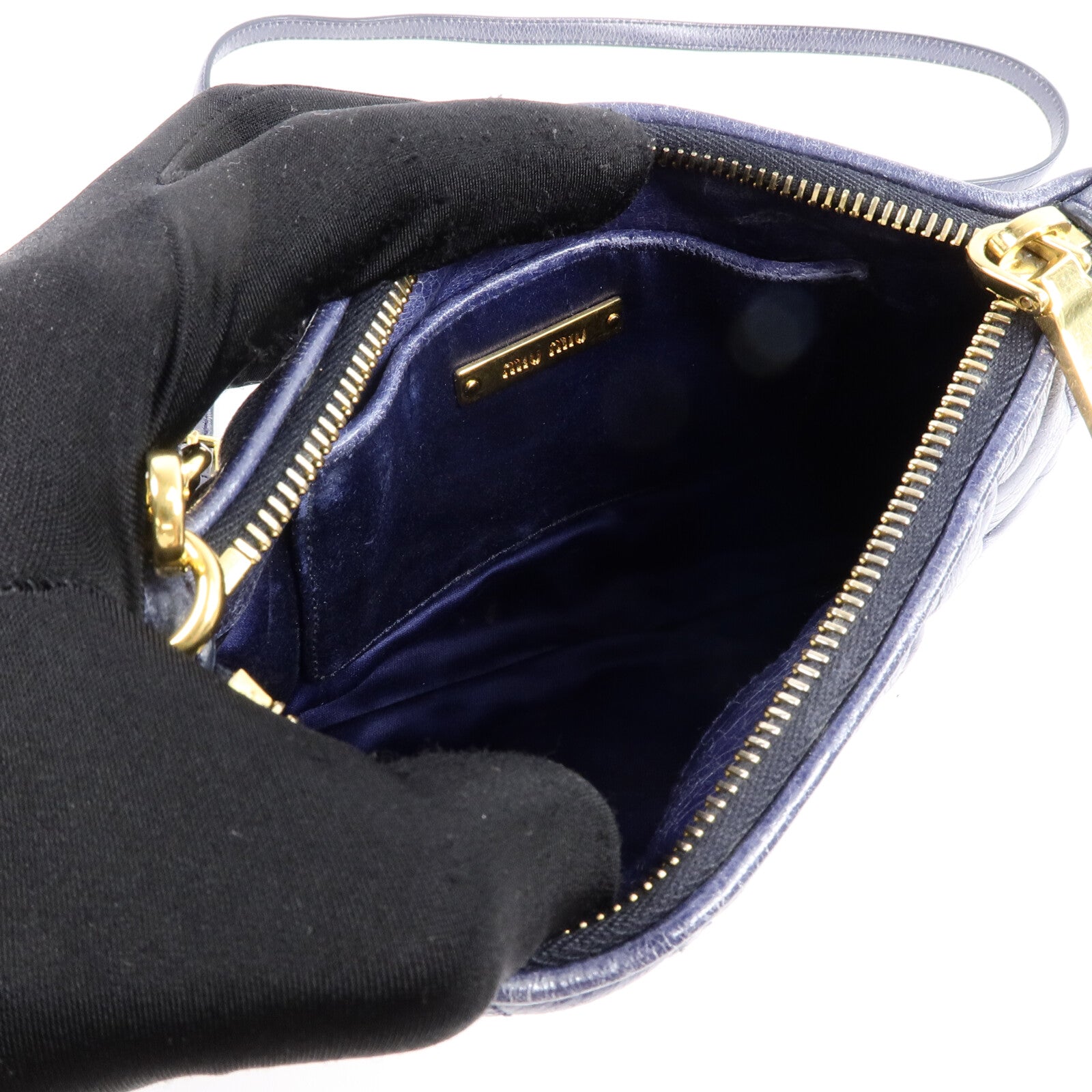 Miu Miu 牛皮皮革Shoulder Bag肩背袋