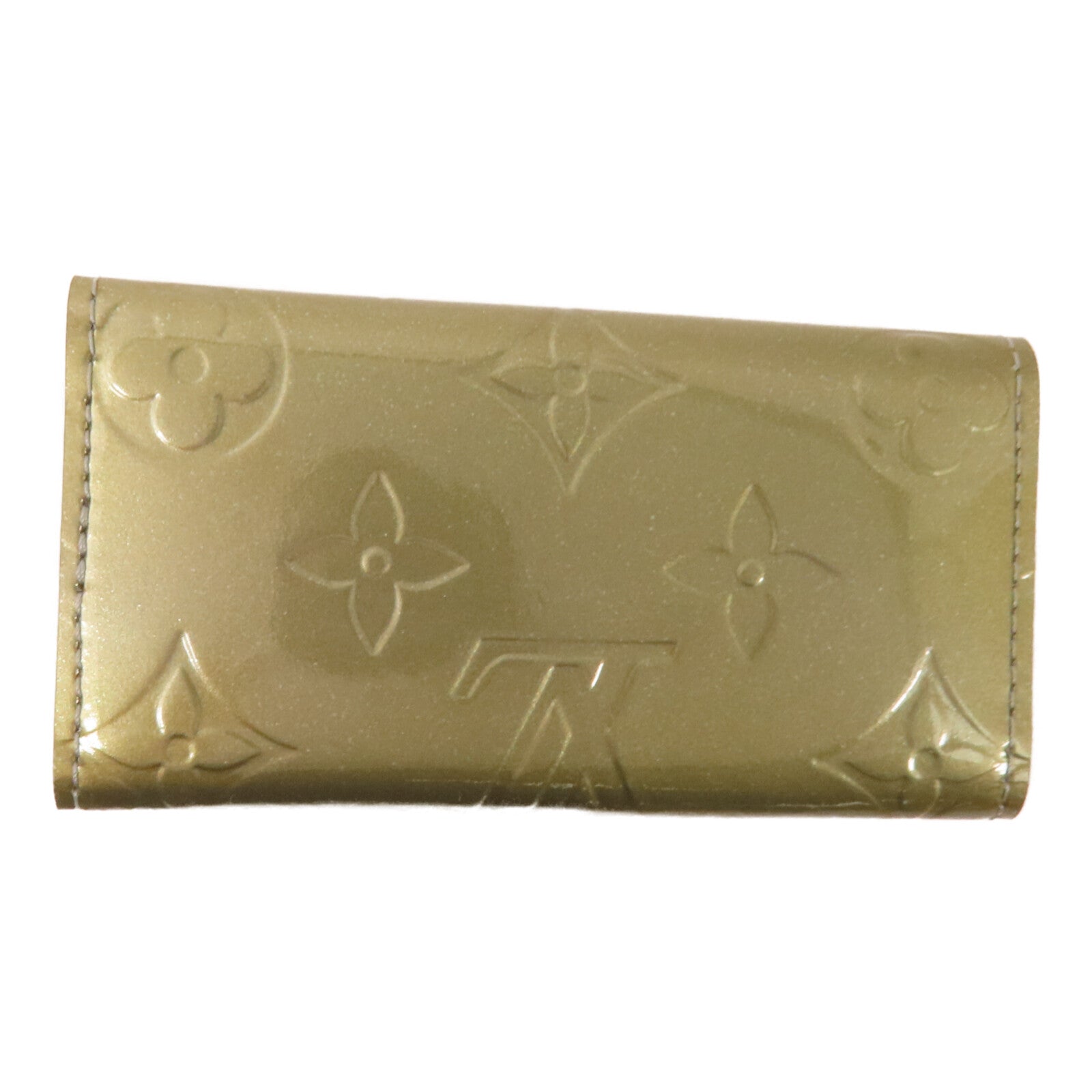 LOUIS VUITTON Monogram Vernis 4Key Holder金扣鎖匙包