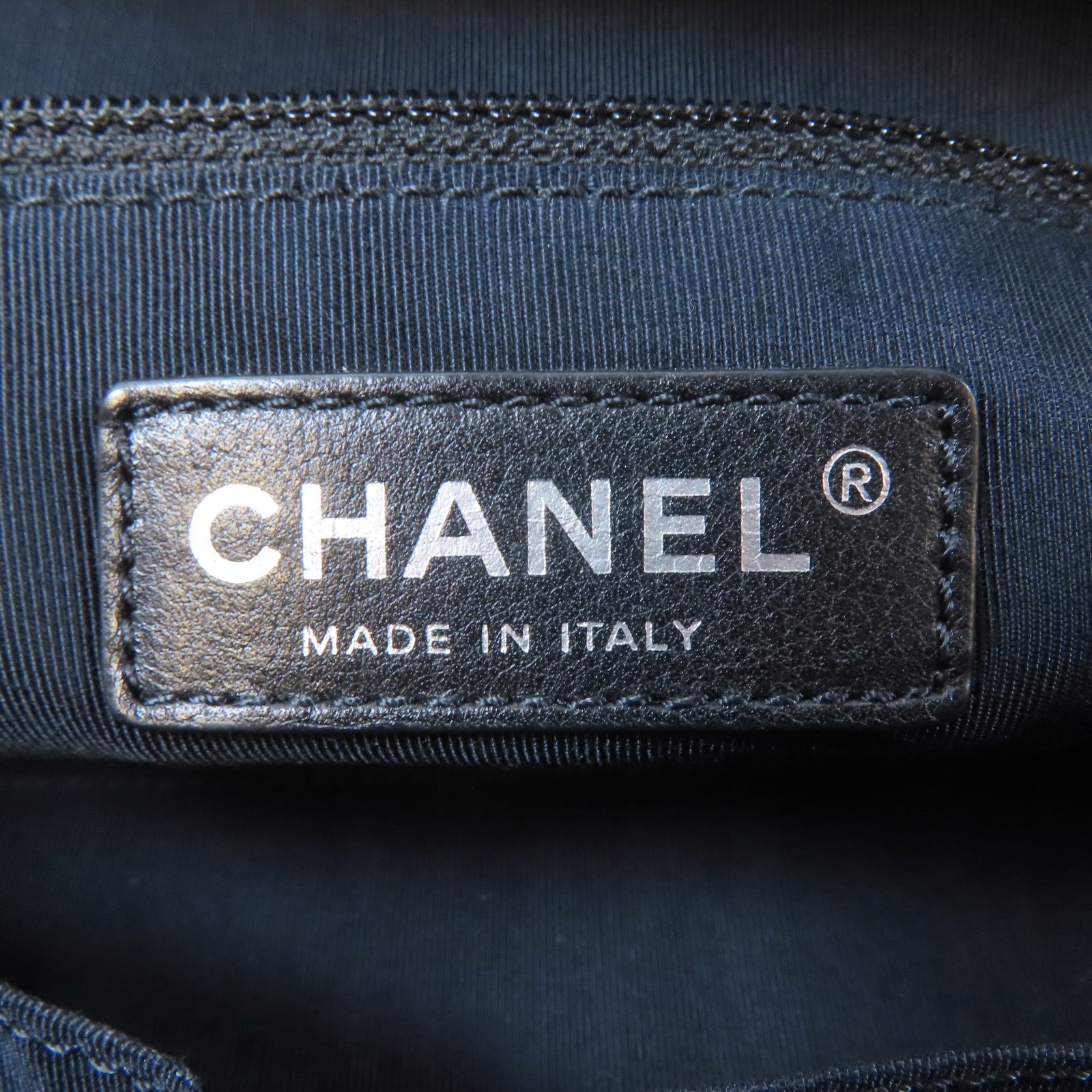 CHANEL 【激減優惠】菱格牛皮皮革Chain Shoulder Bag鏈帶肩背袋深綠色