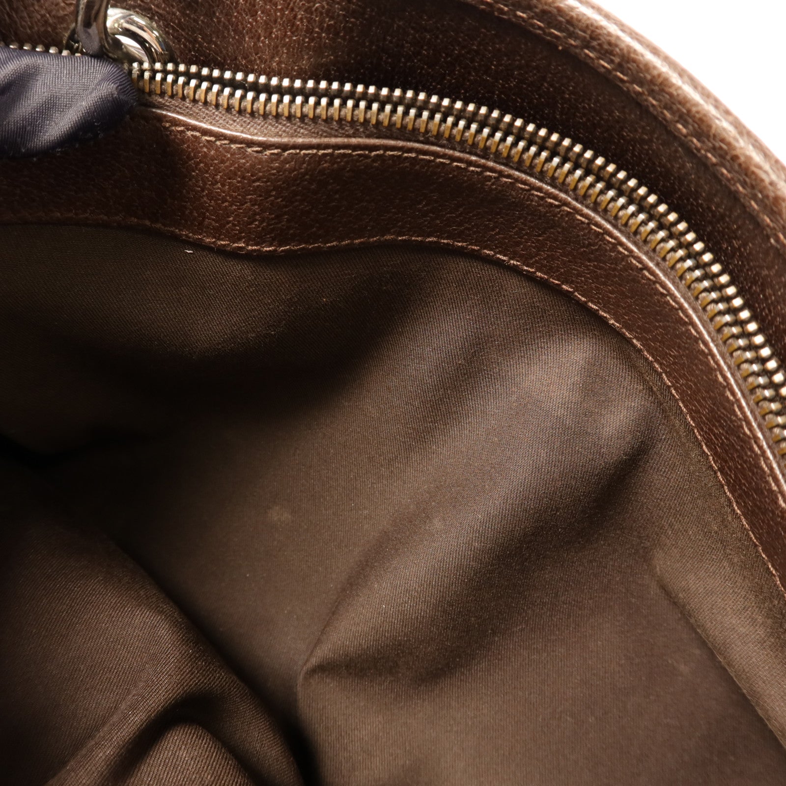 GUCCI 帆布Shoulder Bag銀扣肩背袋