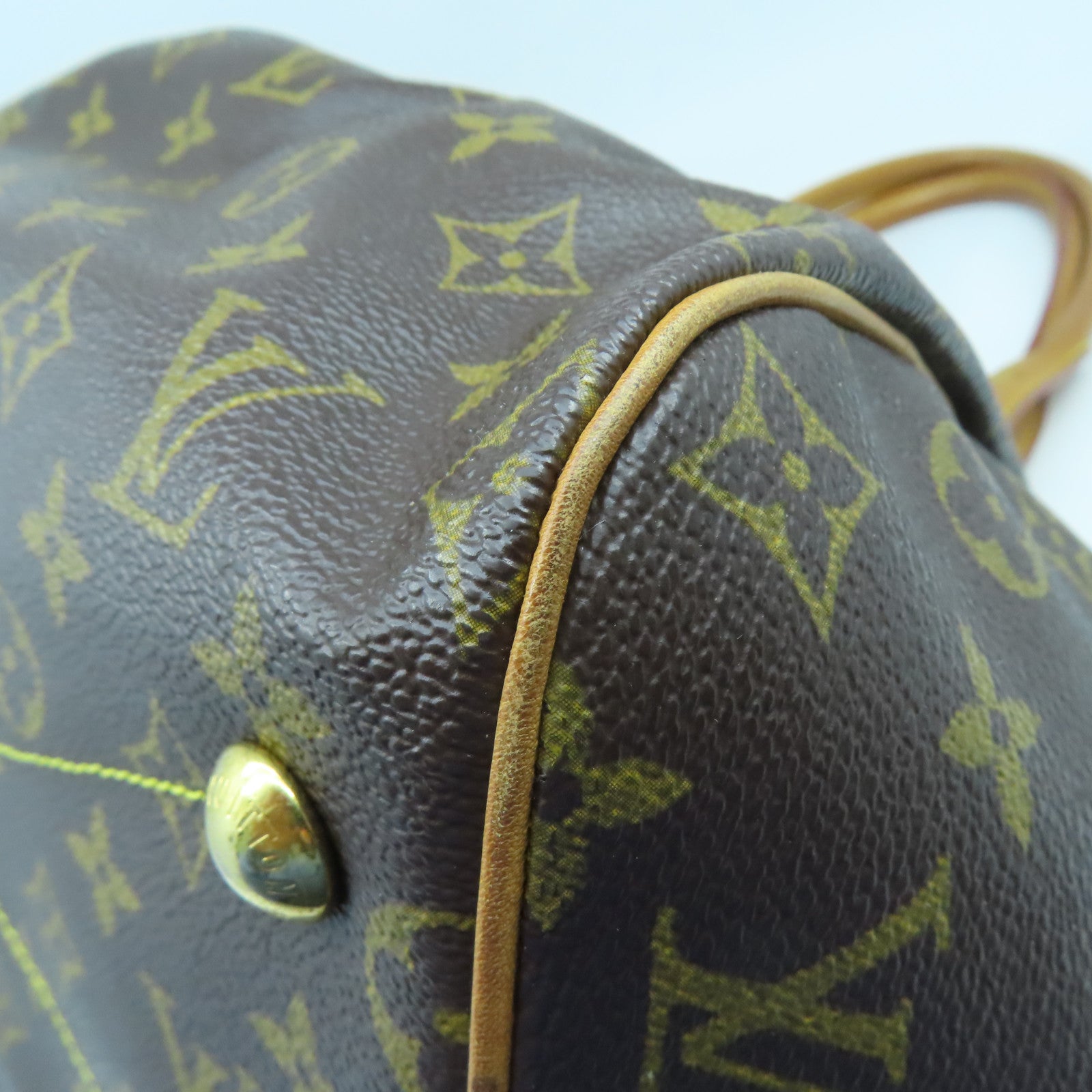 LOUIS VUITTON **【激減優惠】Monogram Tivoli GM金扣肩背袋啡色