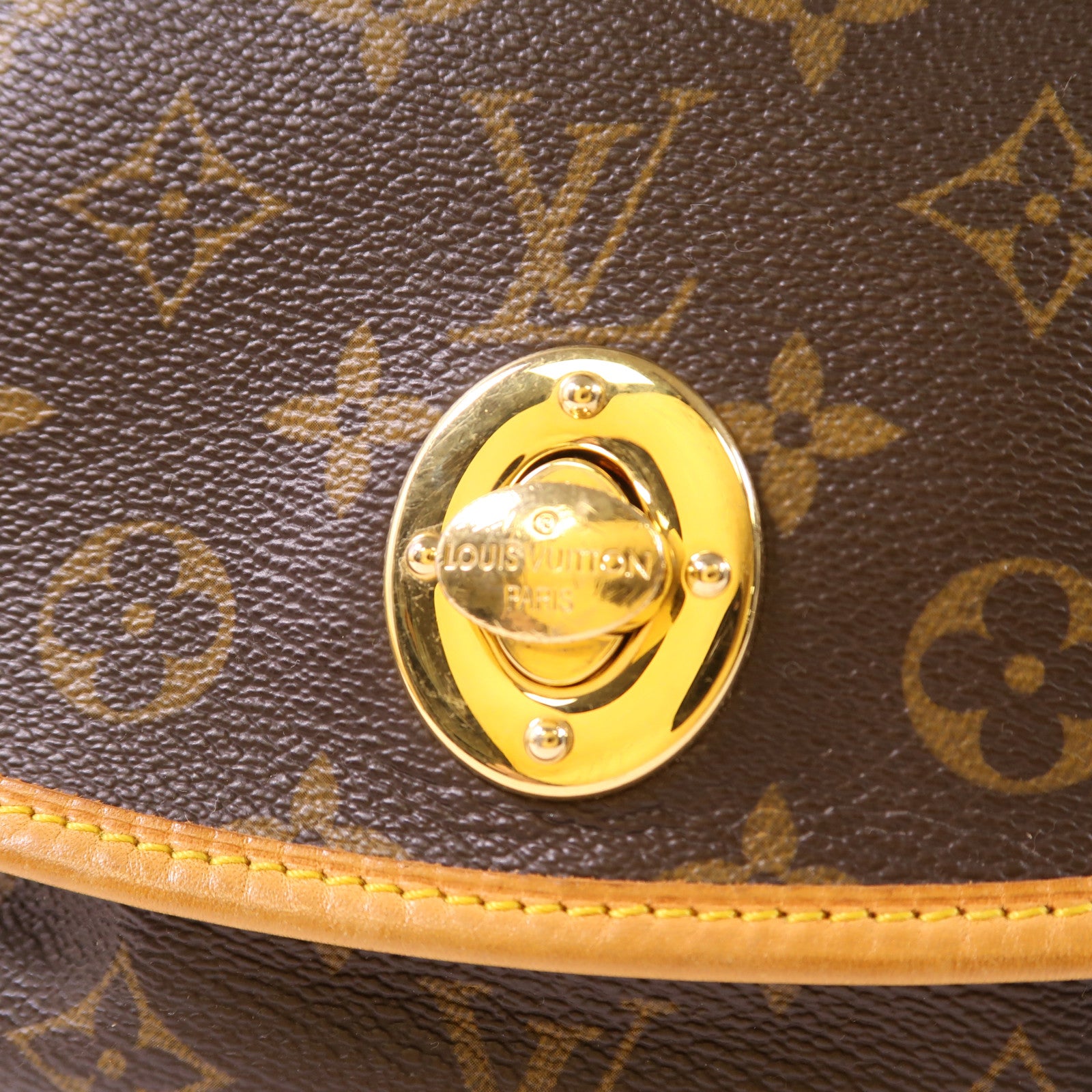 LOUIS VUITTON Monogram Tulum GM金扣肩背袋