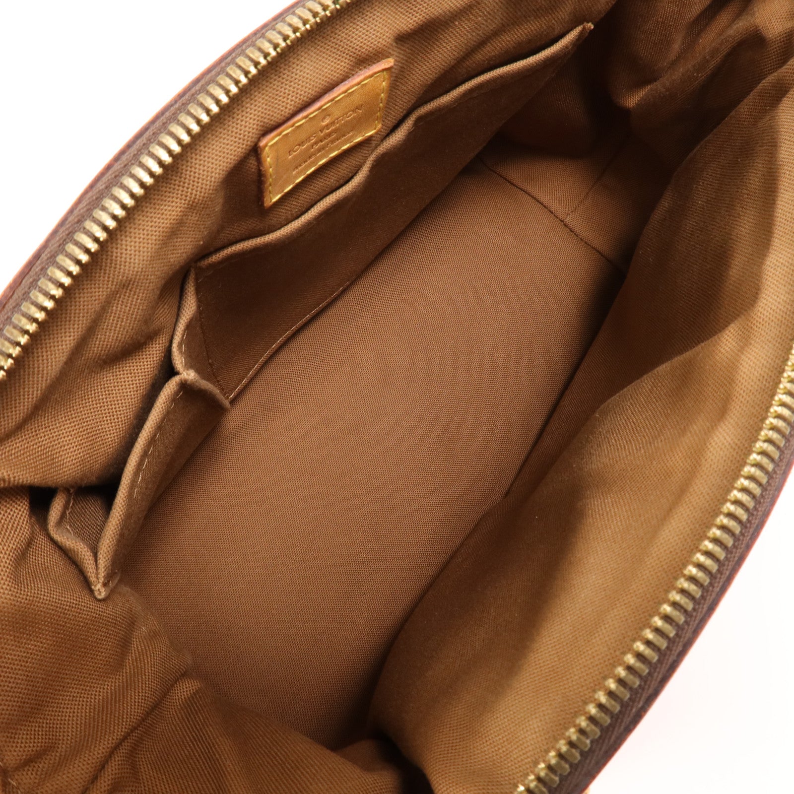 LOUIS VUITTON Monogram Tivoli PM金扣手挽袋