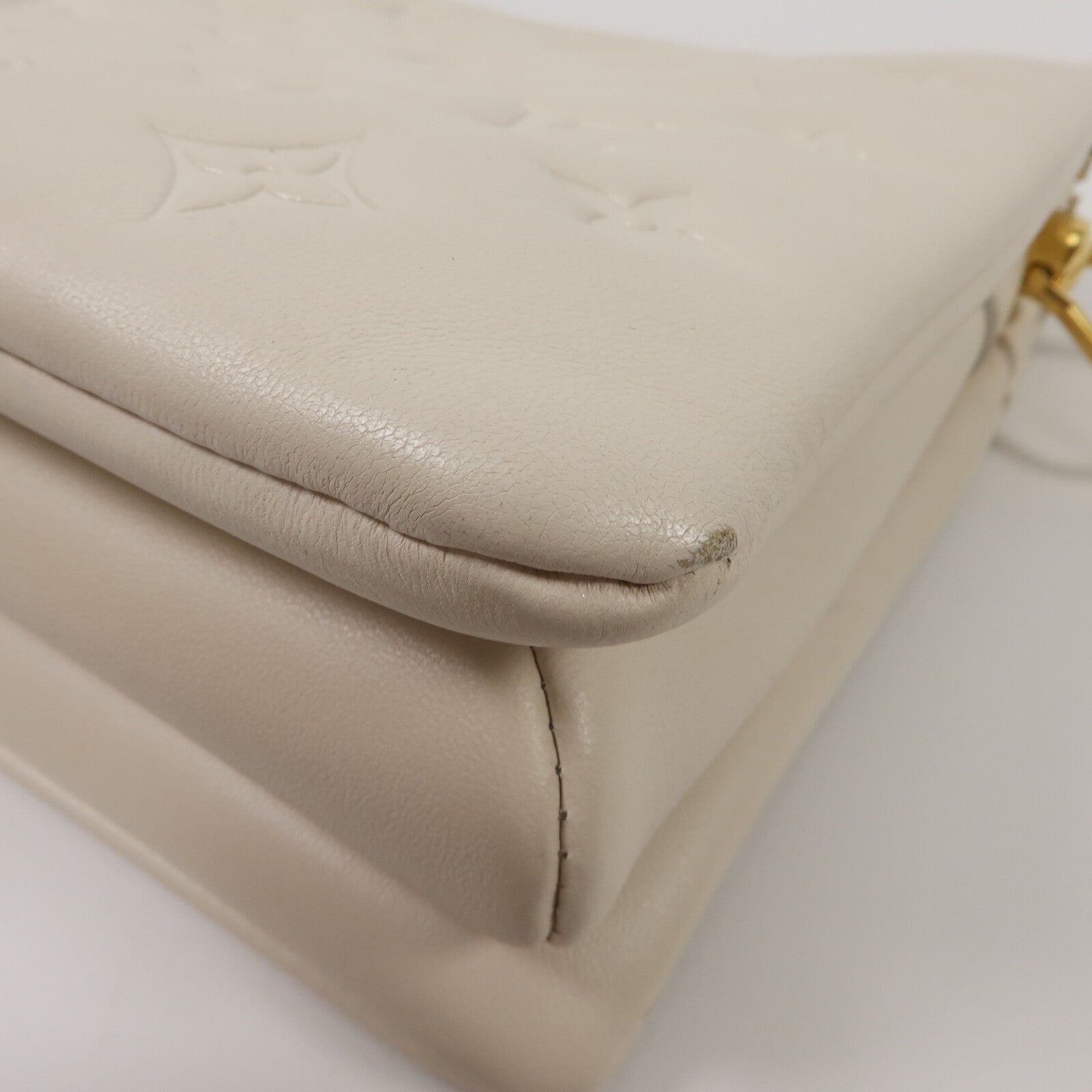 LOUIS VUITTON Monogram Embossed Coussin PM鏈帶肩背袋