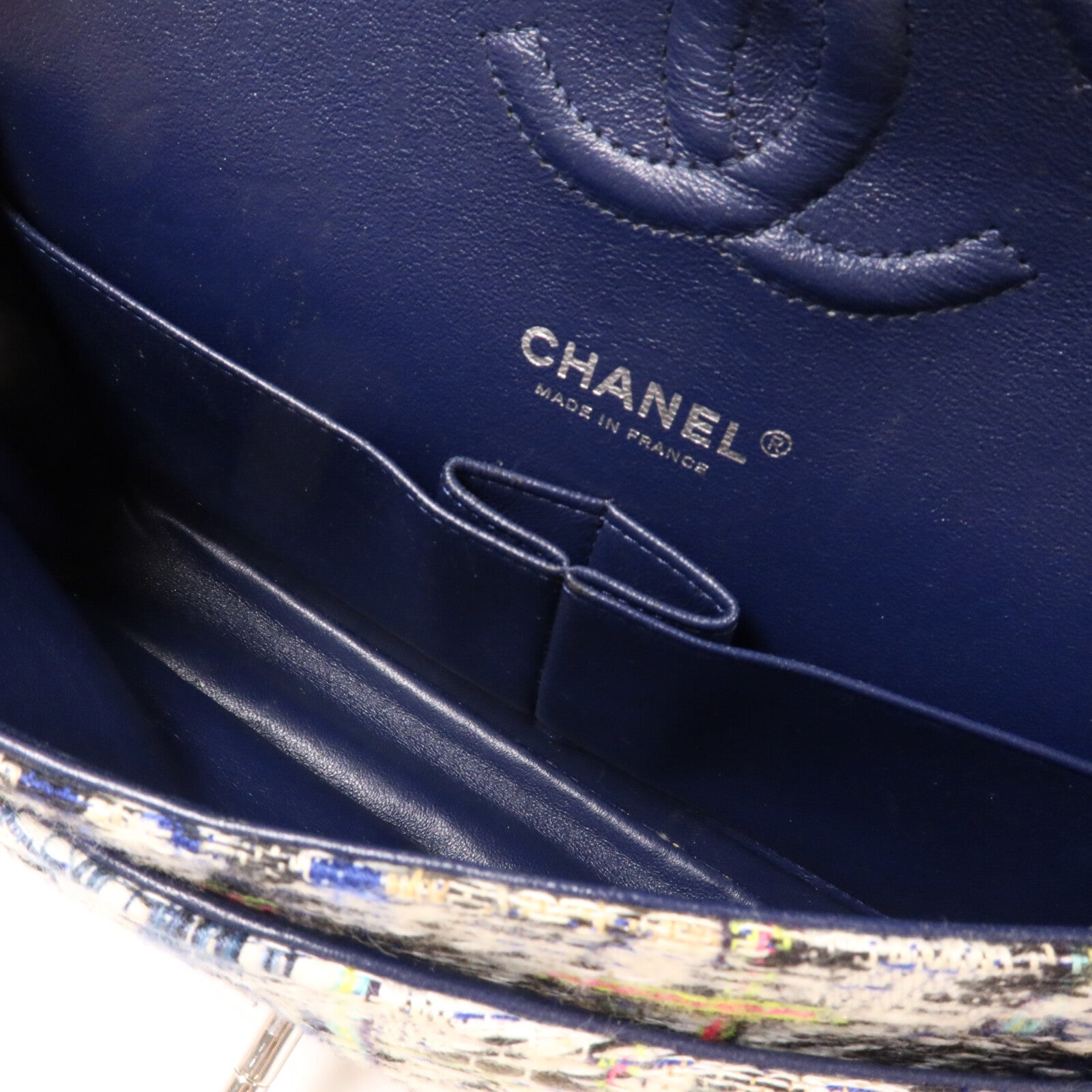 CHANEL Tweed Classic 25鏈帶肩背袋
