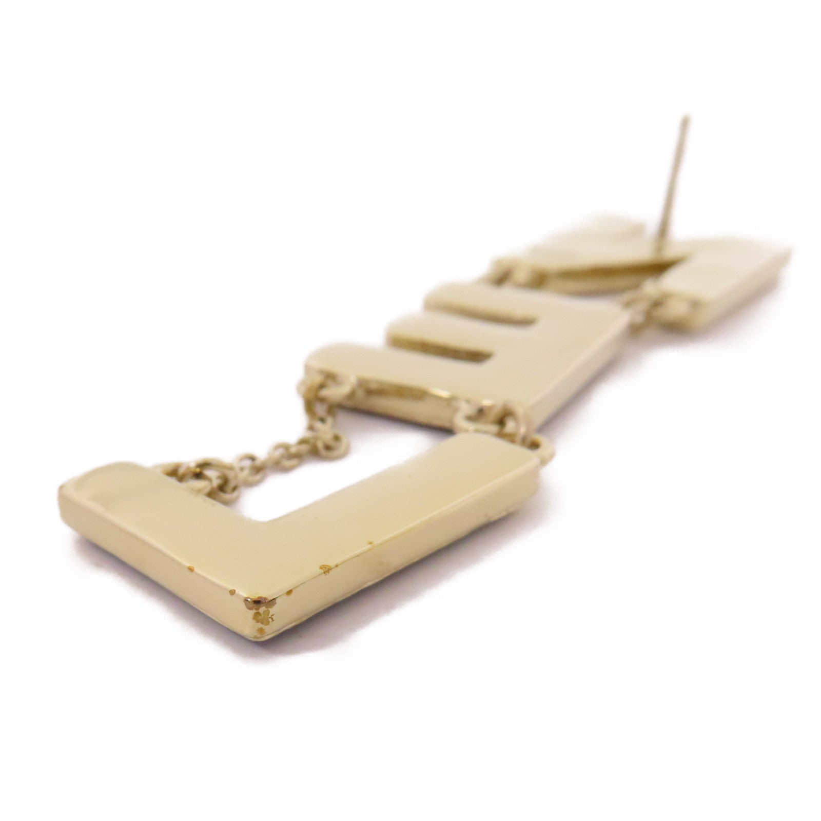 CHANEL 金屬Pierced Earrings耳環