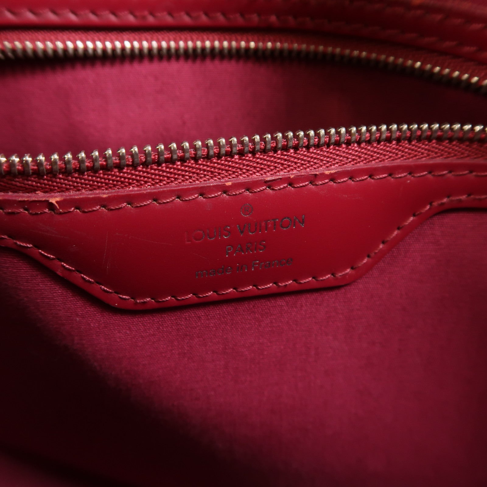 LOUIS VUITTON Epi Brea MM銀扣手挽肩背兩用袋