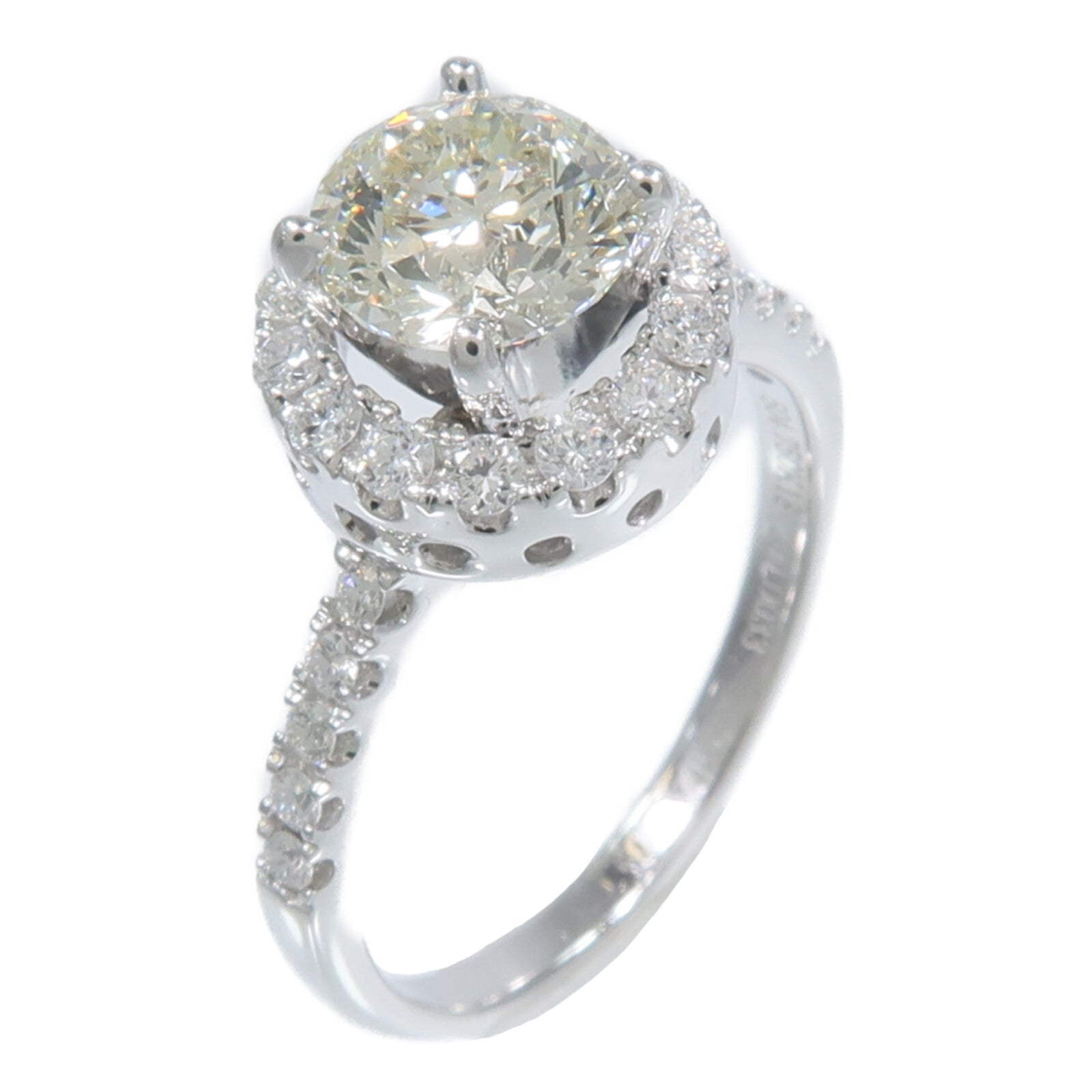 JEWELRY 18K白金Diamond Ring鑽石戒指