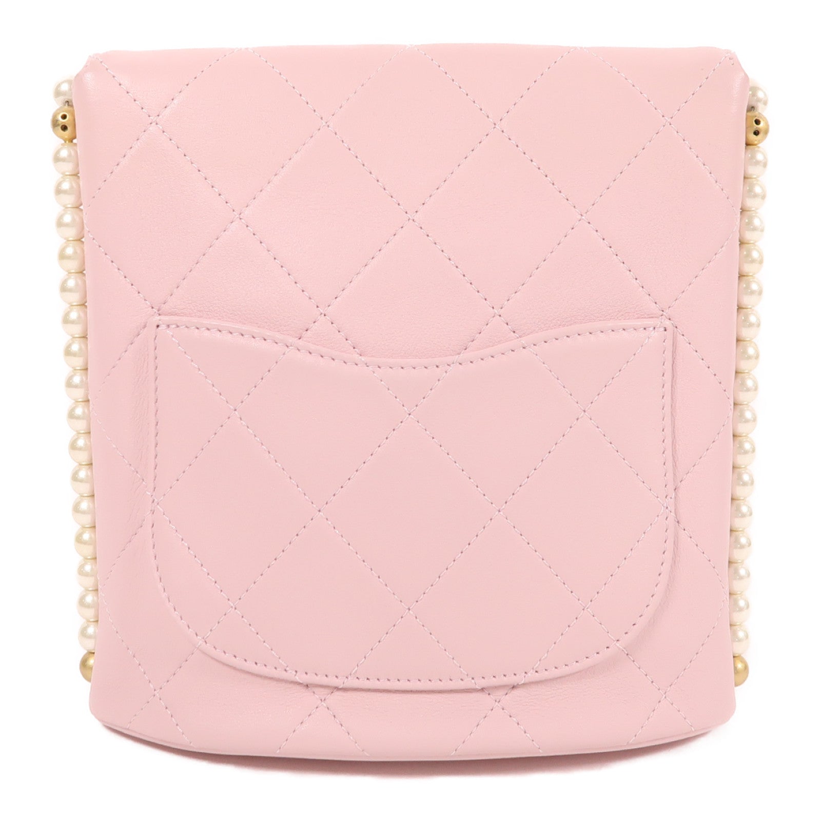 CHANEL 【激減優惠】羊皮皮革Shoulder Bag金扣肩背袋
