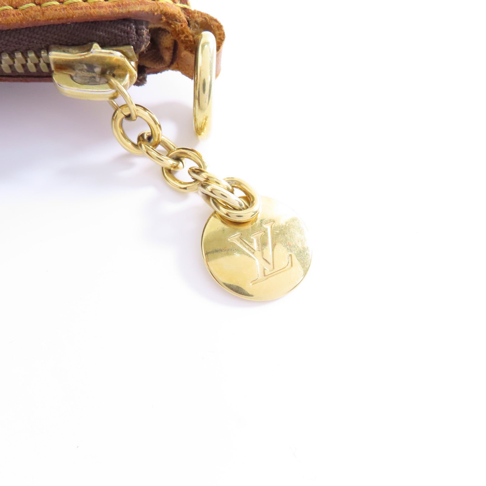 LOUIS VUITTON 【激減優惠】Monogram Palermo PM金扣手挽肩背兩用袋棕色