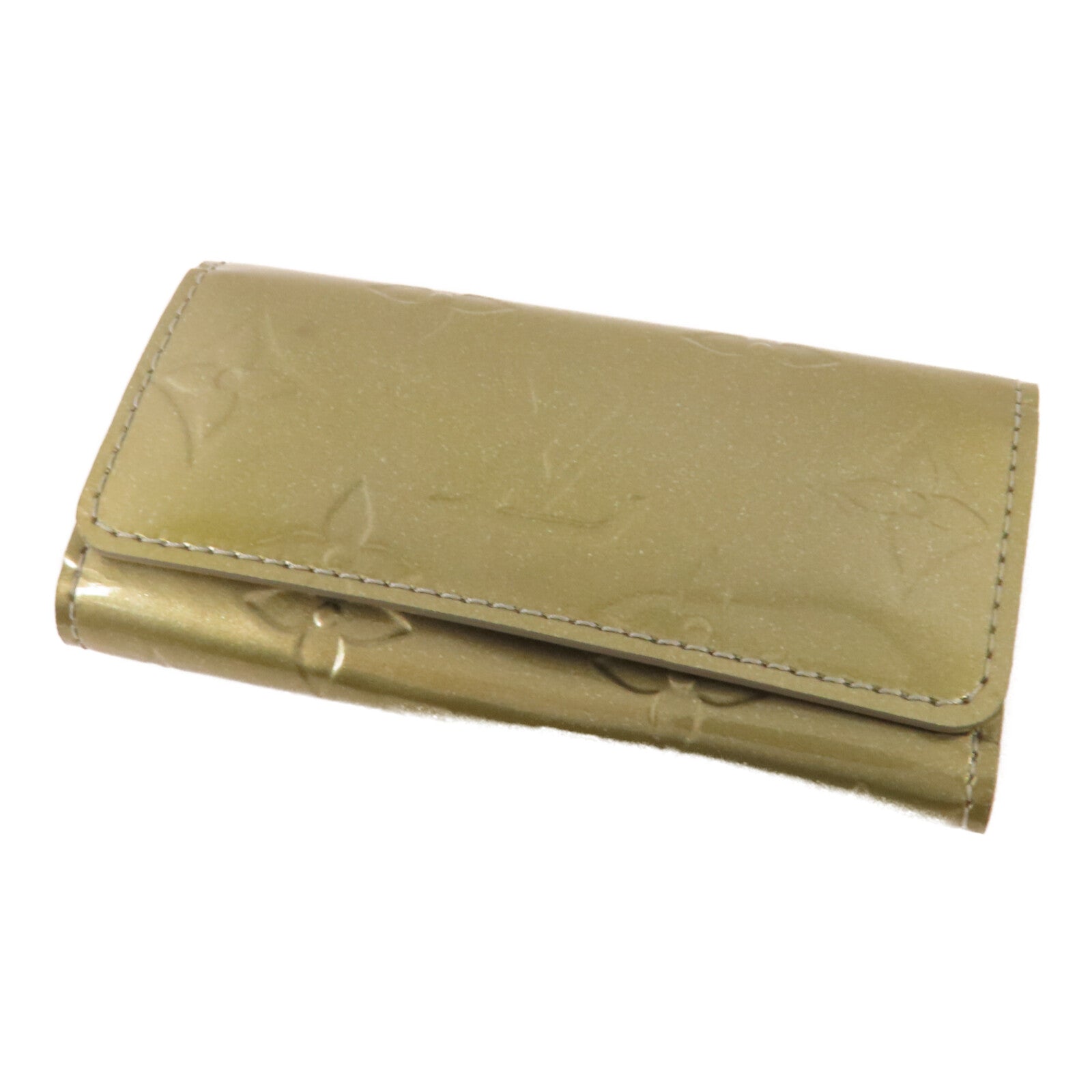 LOUIS VUITTON Monogram Vernis 4Key Holder金扣鎖匙包