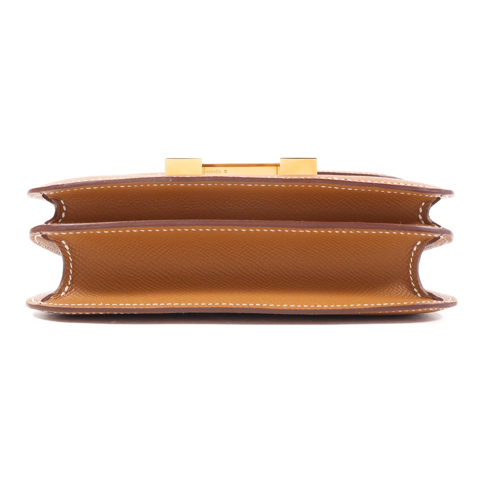 HERMES Epsom皮革Constance Mini金扣肩背袋