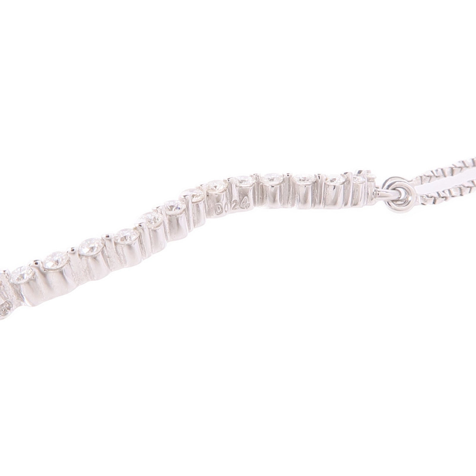 JEWELRY 18K白金Diamond Bracelet鑽石手鏈