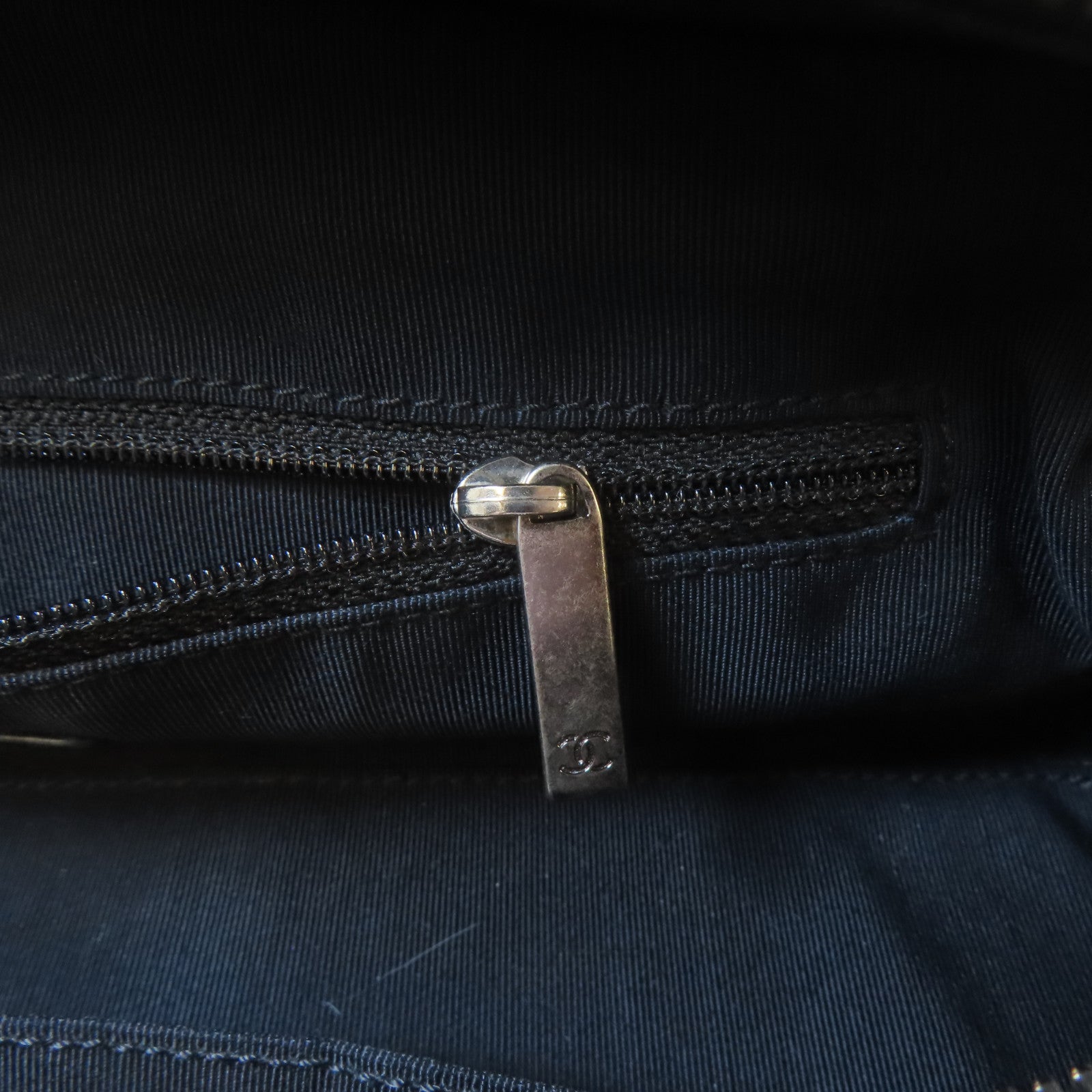 CHANEL 【激減優惠】菱格牛皮皮革Chain Shoulder Bag鏈帶肩背袋深綠色