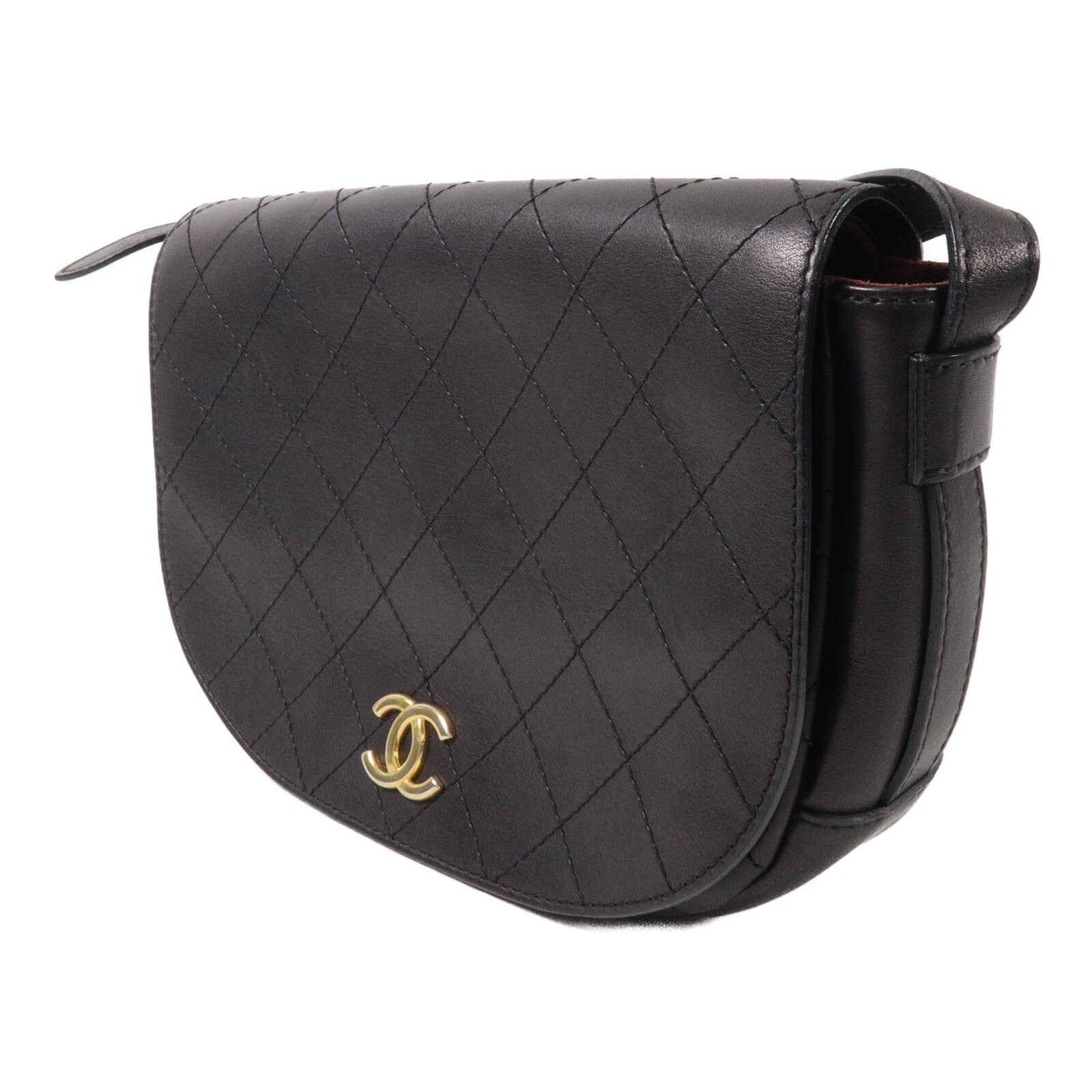 CHANEL 牛皮皮革Messanger Bag肩背袋