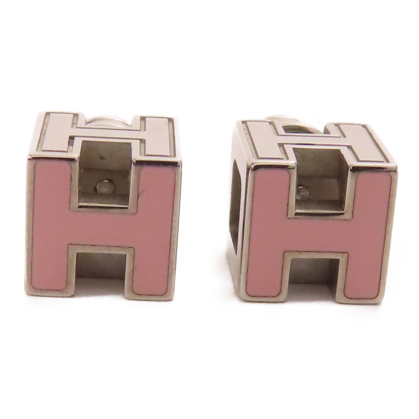 HERMES 金屬H Cube Earrings耳環
