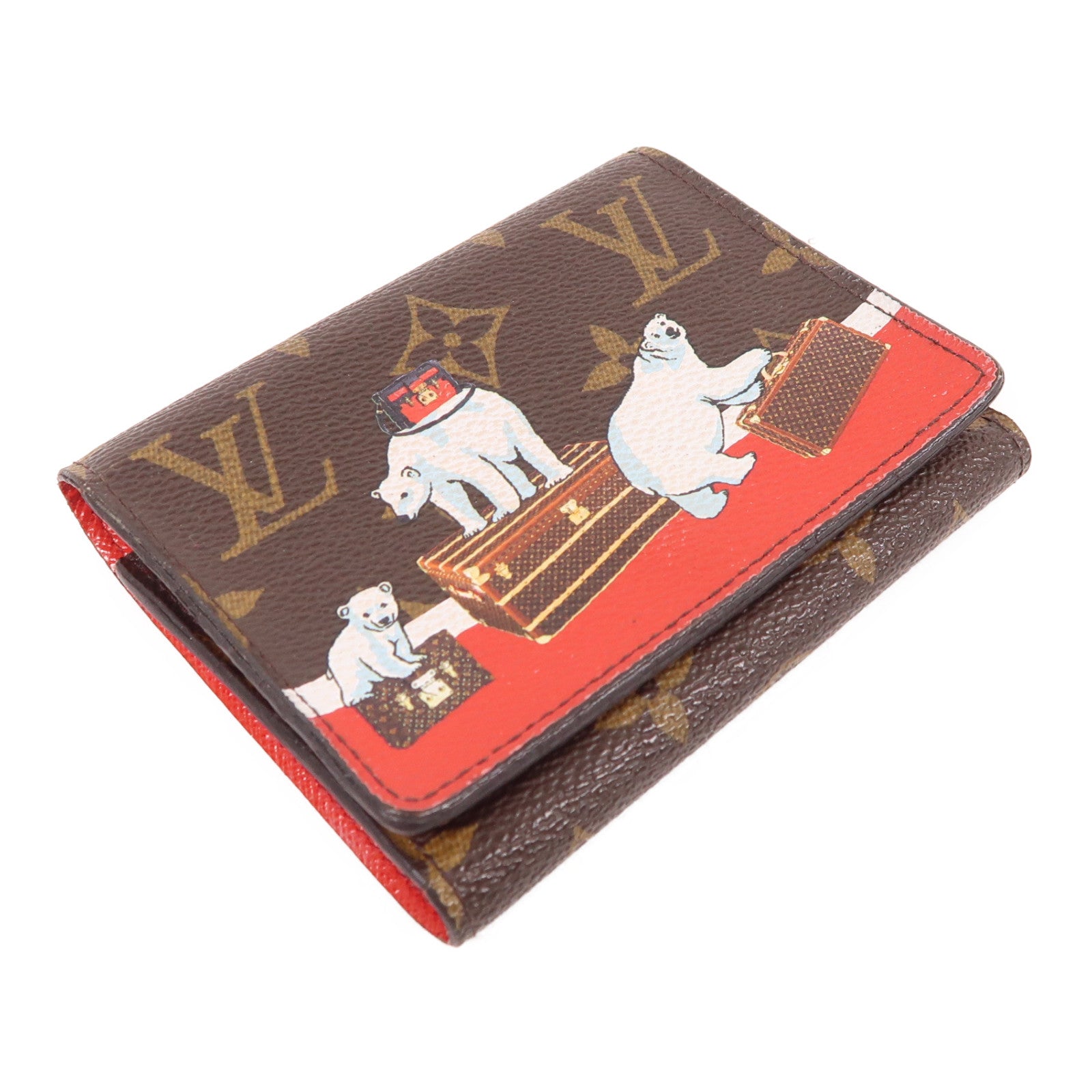 LOUIS VUITTON 【激減優惠】Monogram Wallet金扣錢包