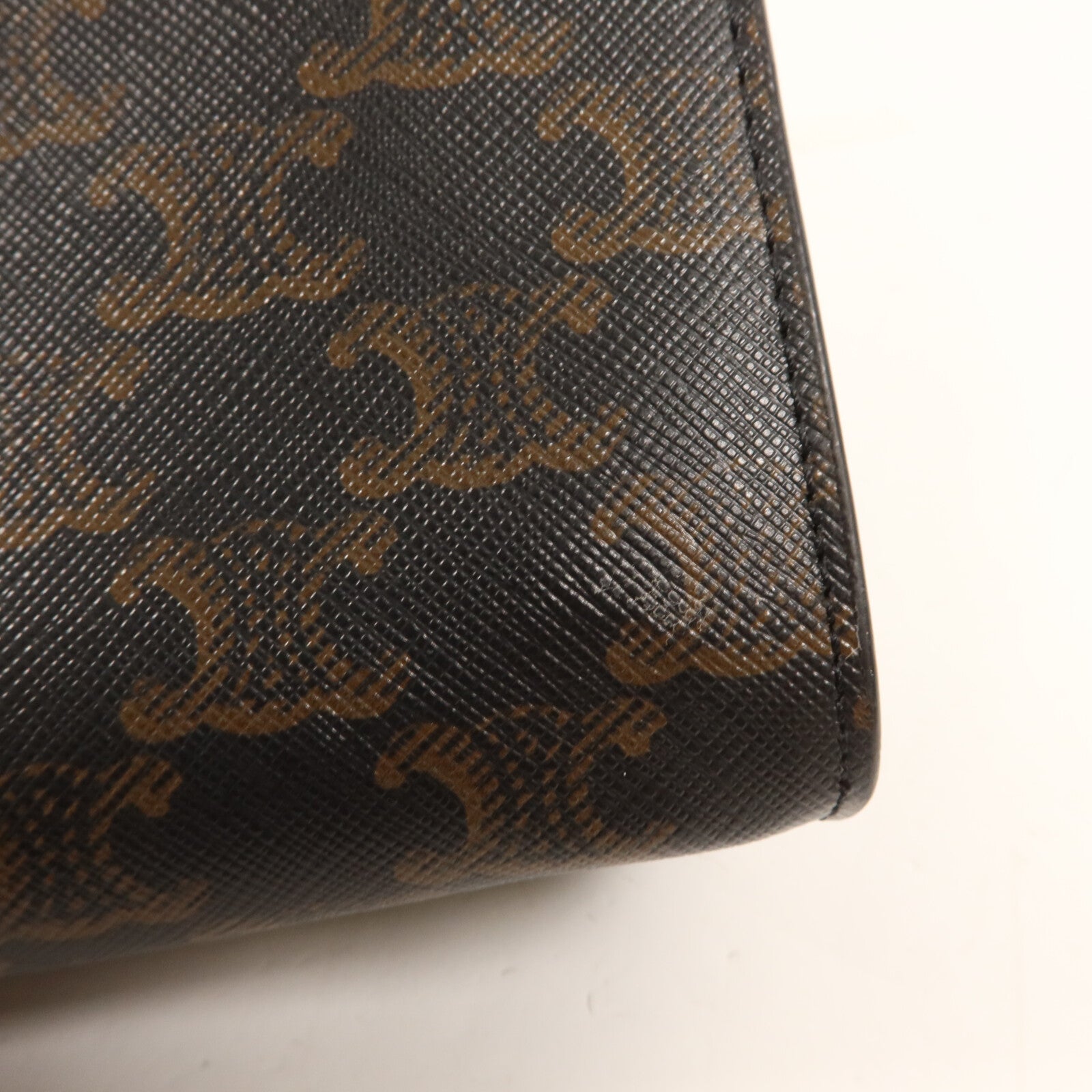 CELINE 塗層帆布Triomphe Cabas Tote Bag手挽肩背兩用袋