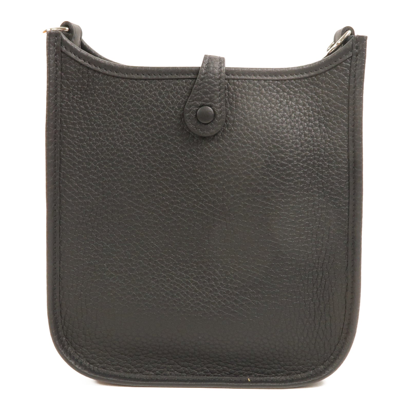 HERMES Clemence皮革Evelyne TPM肩背袋Noir
