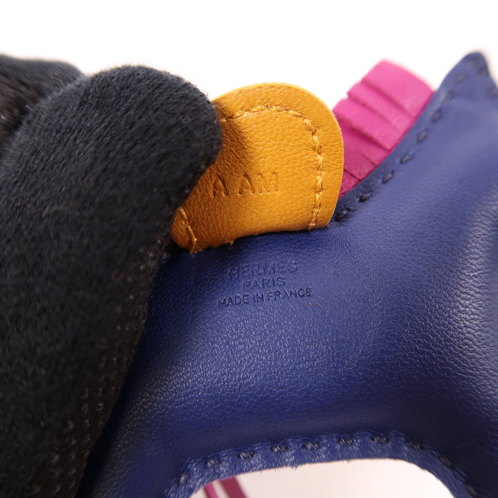 HERMES Milo皮革Rodeo PM掛飾