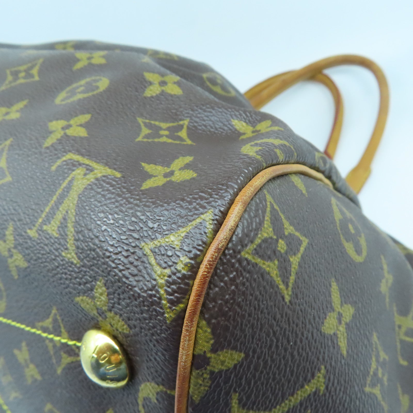 LOUIS VUITTON **【激減優惠】Monogram Tivoli GM金扣肩背袋啡色