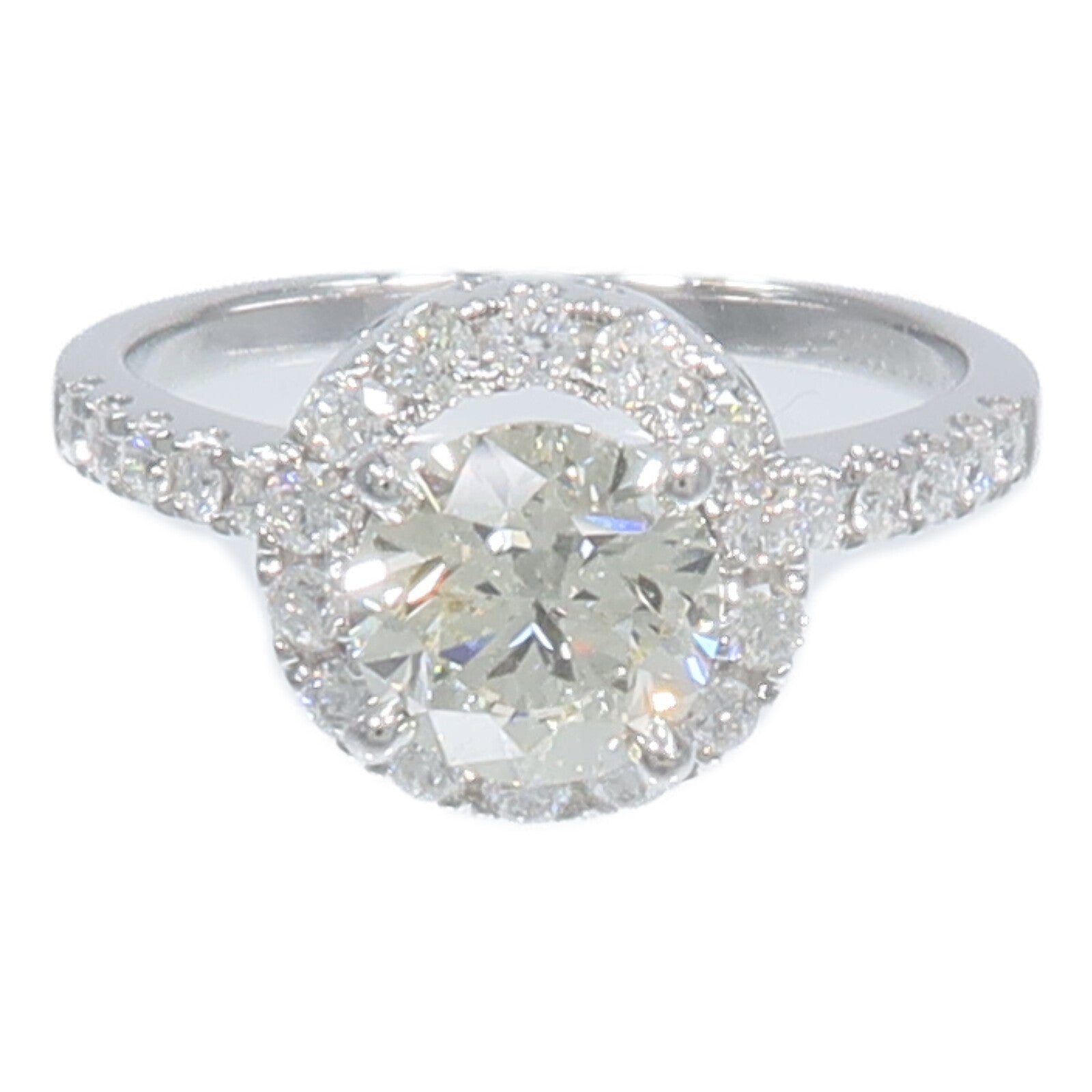 JEWELRY 18K白金Diamond Ring鑽石戒指