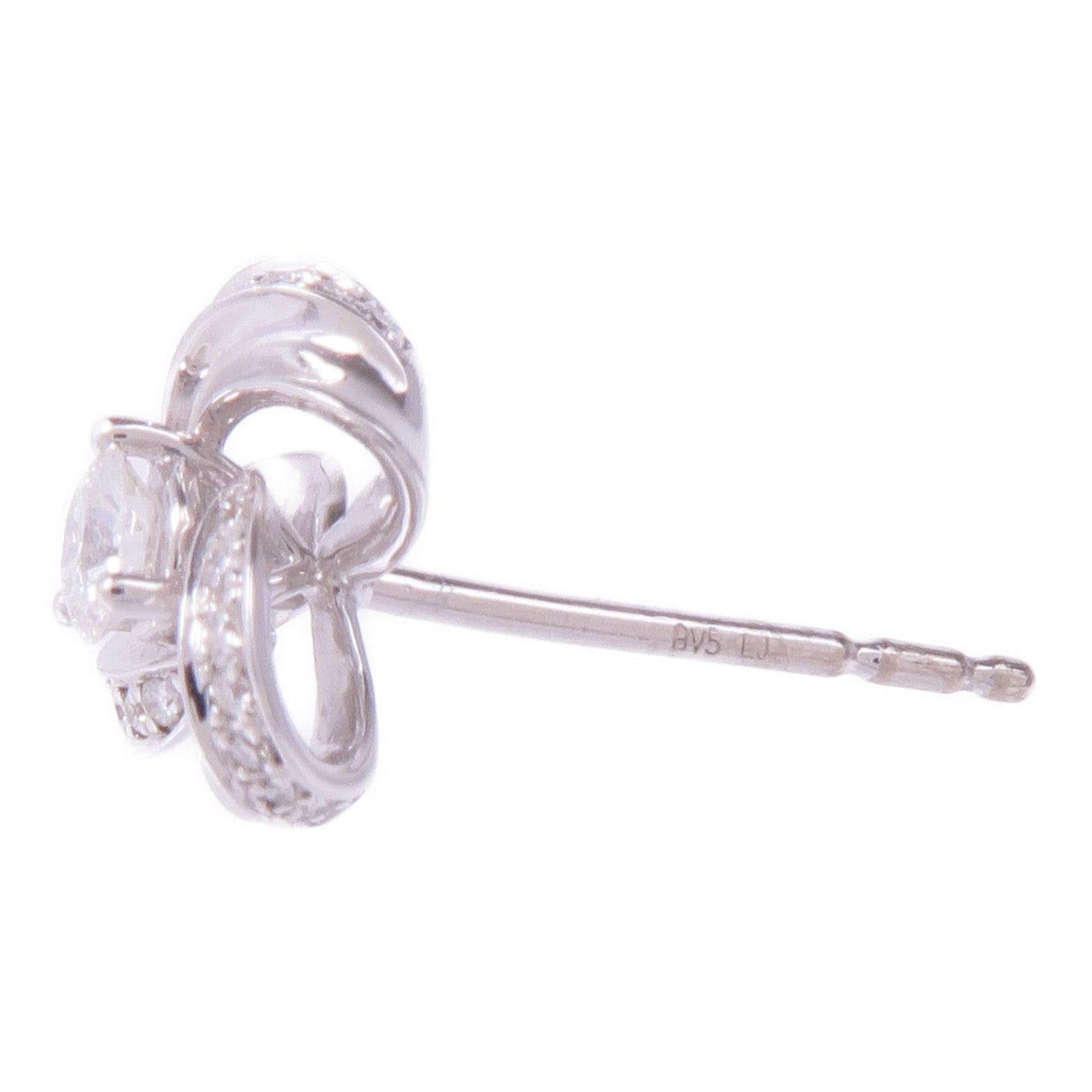 JEWELRY 18K白金Diamond Earrings鑽石耳環